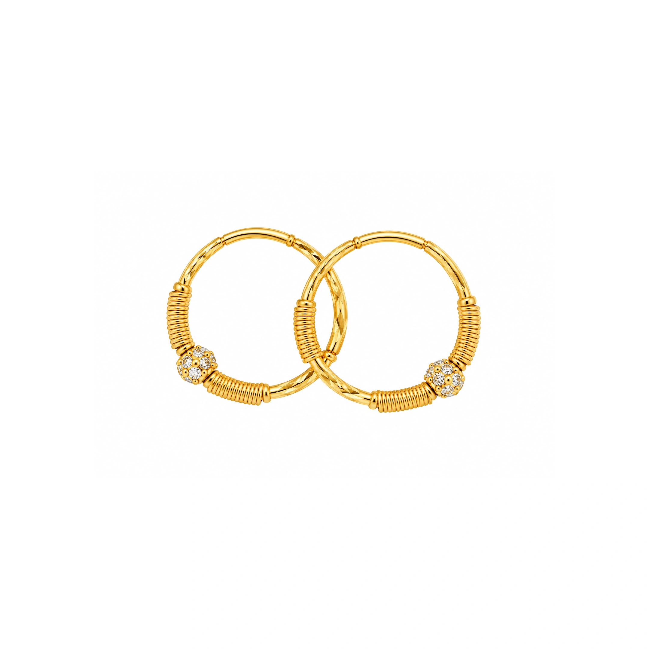 The GTT058411616 Gold Earrings