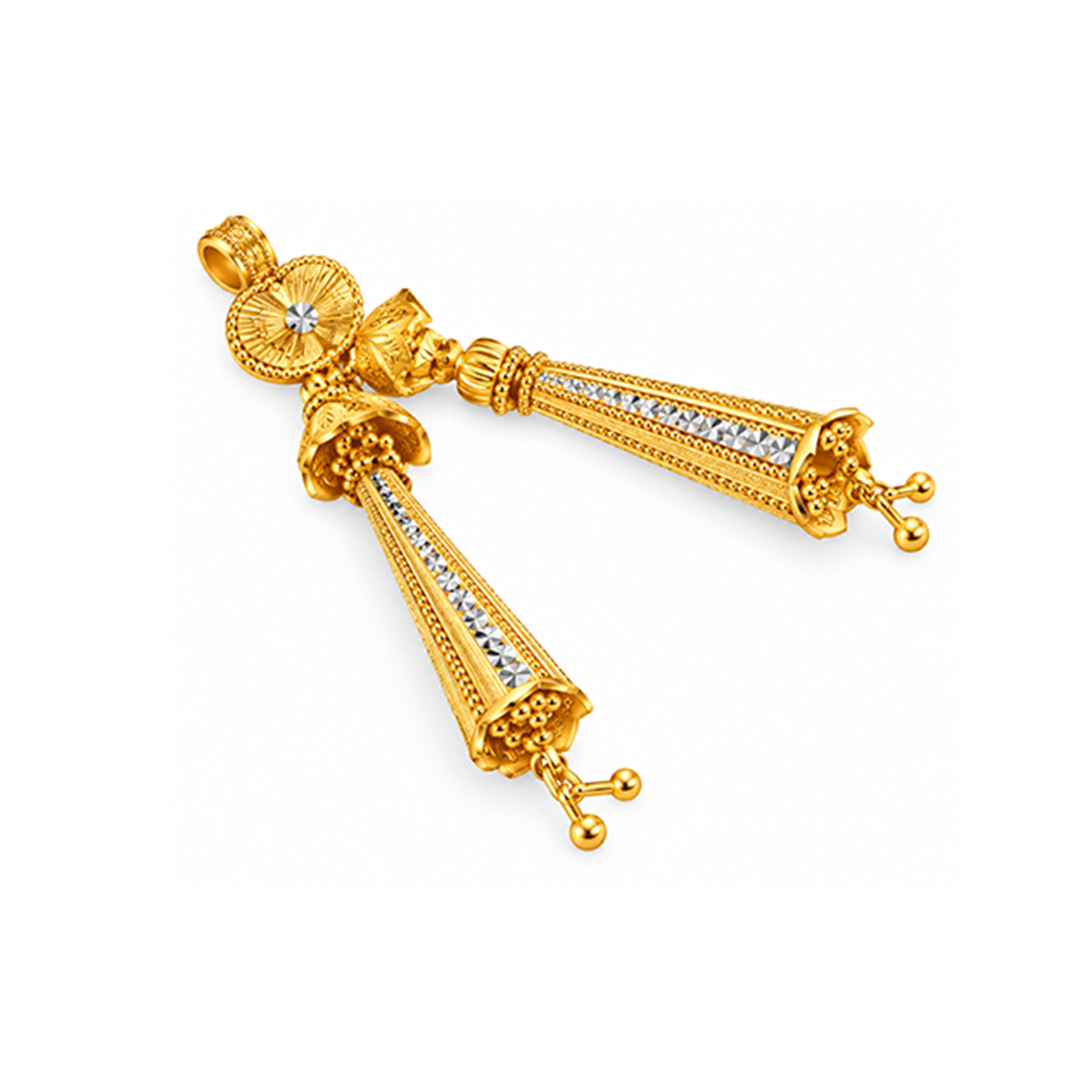 The GTT060310604 Gold Earrings