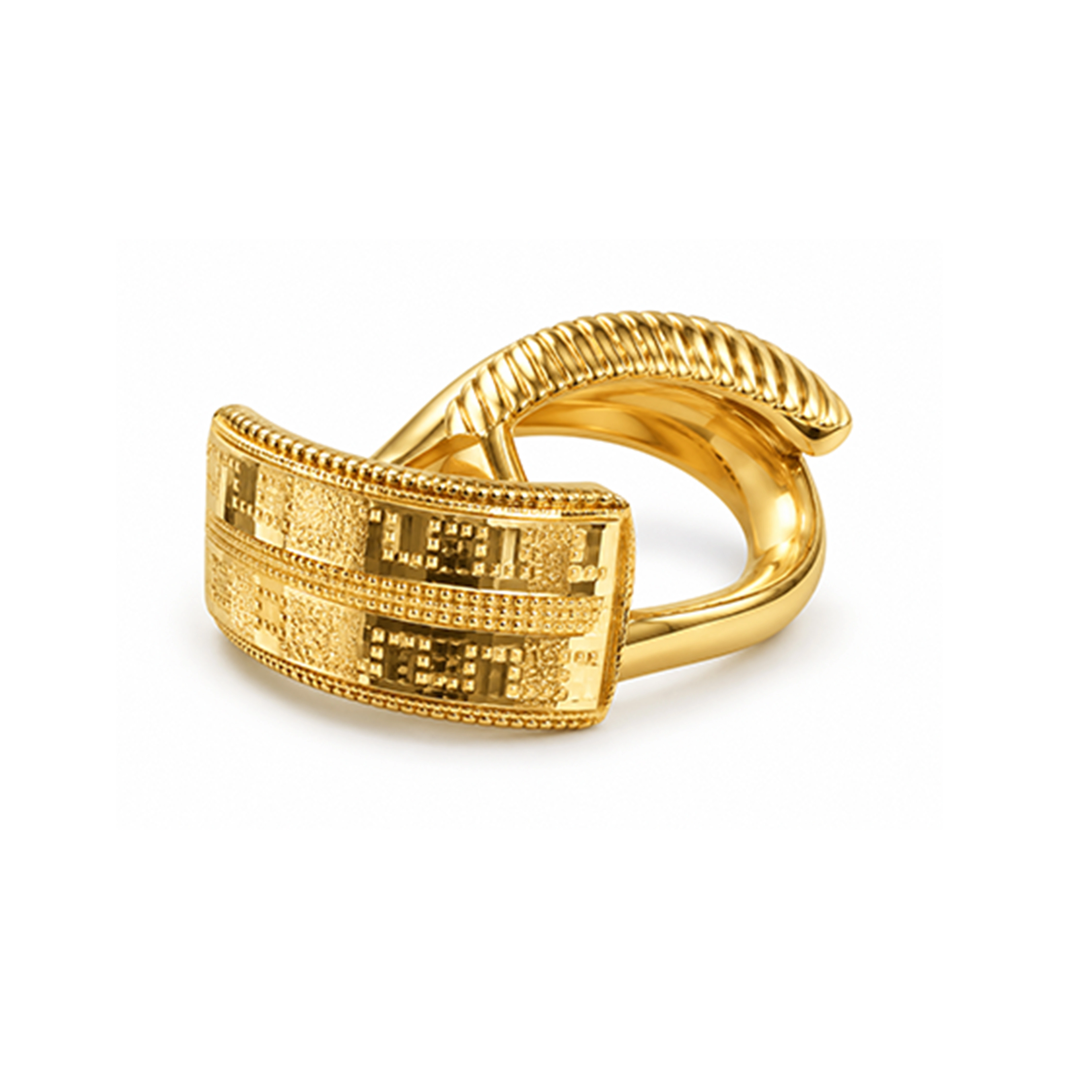 The GTT060310612 Gold Earrings