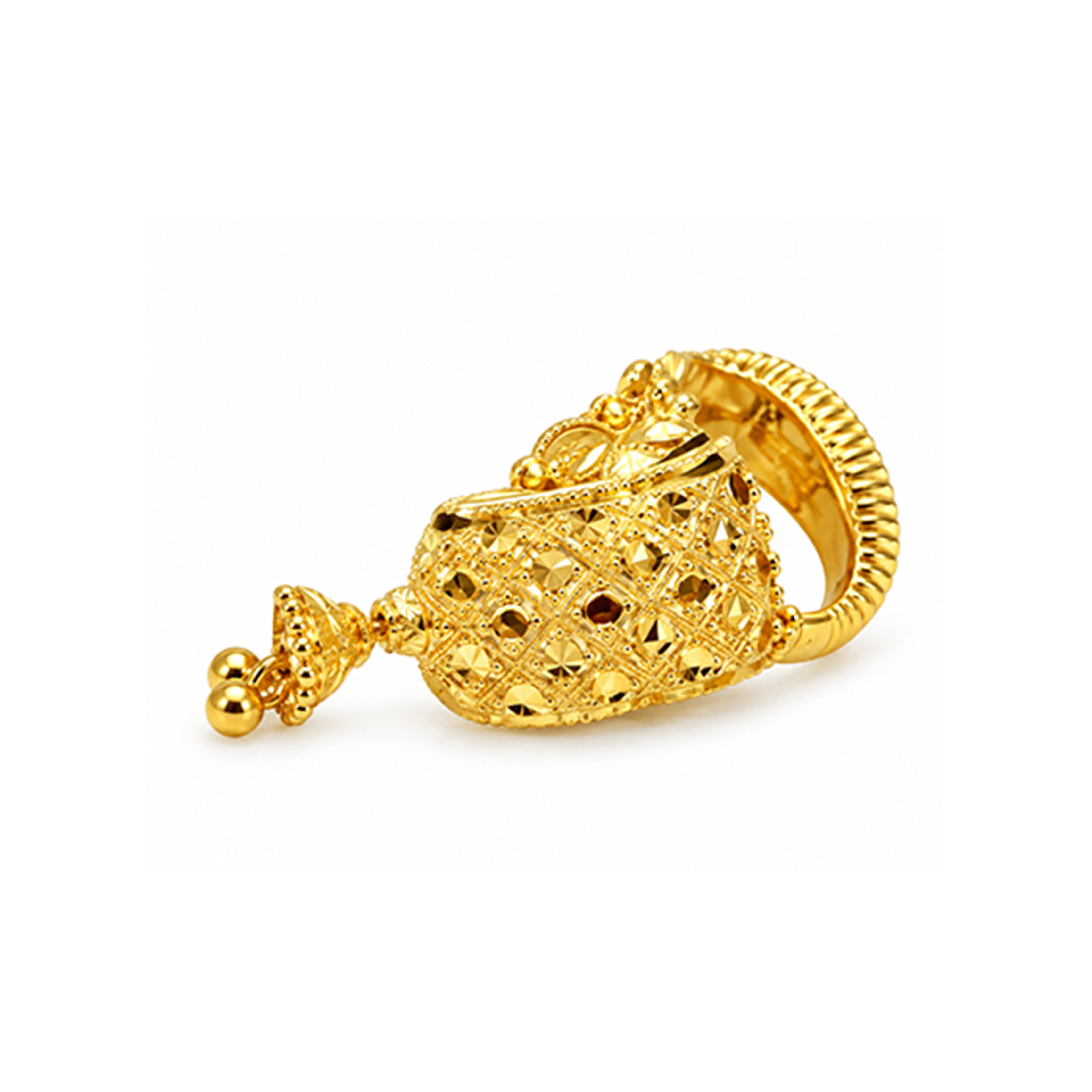 The GTT060310616 Gold Earrings