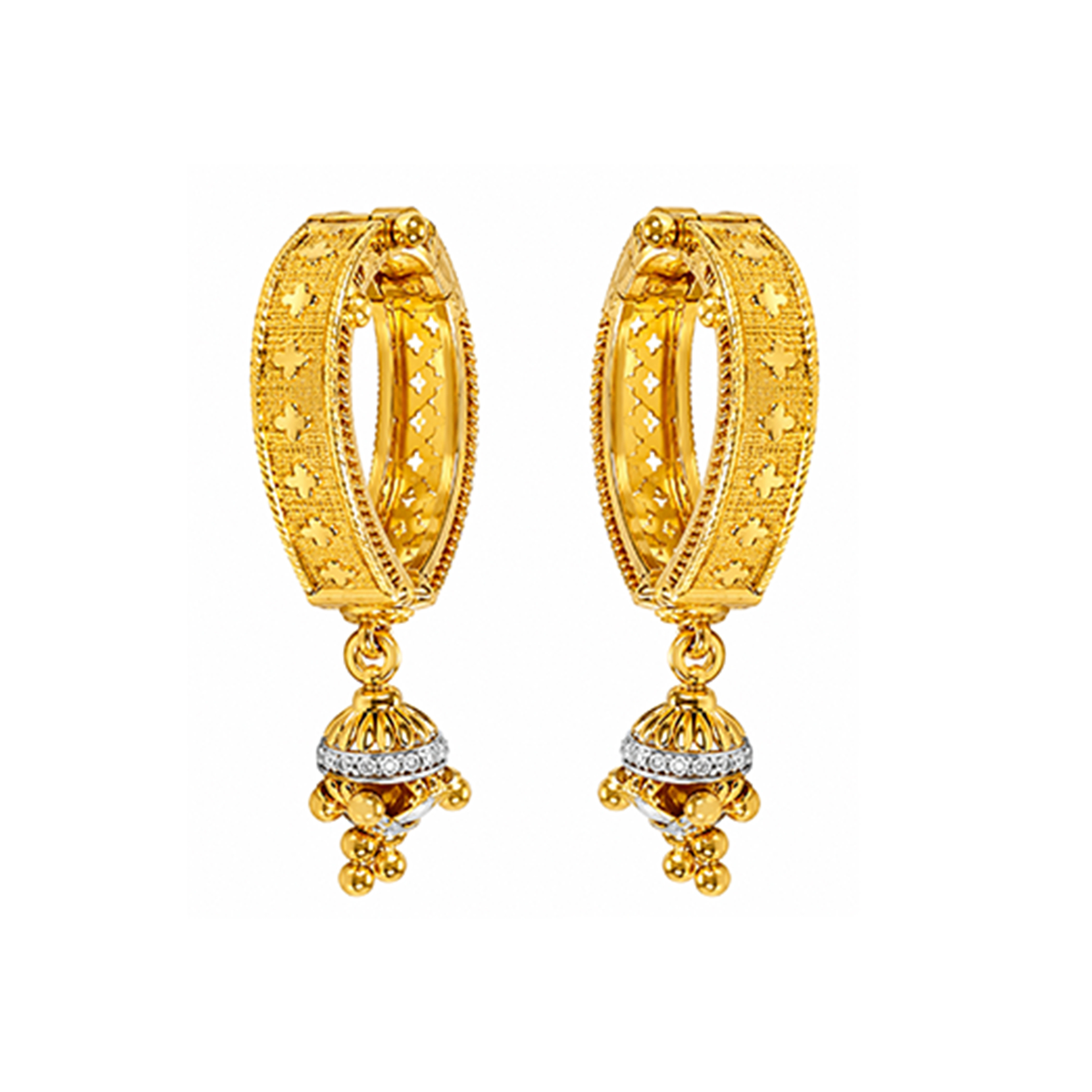 The GTT060310627 Gold Earrings