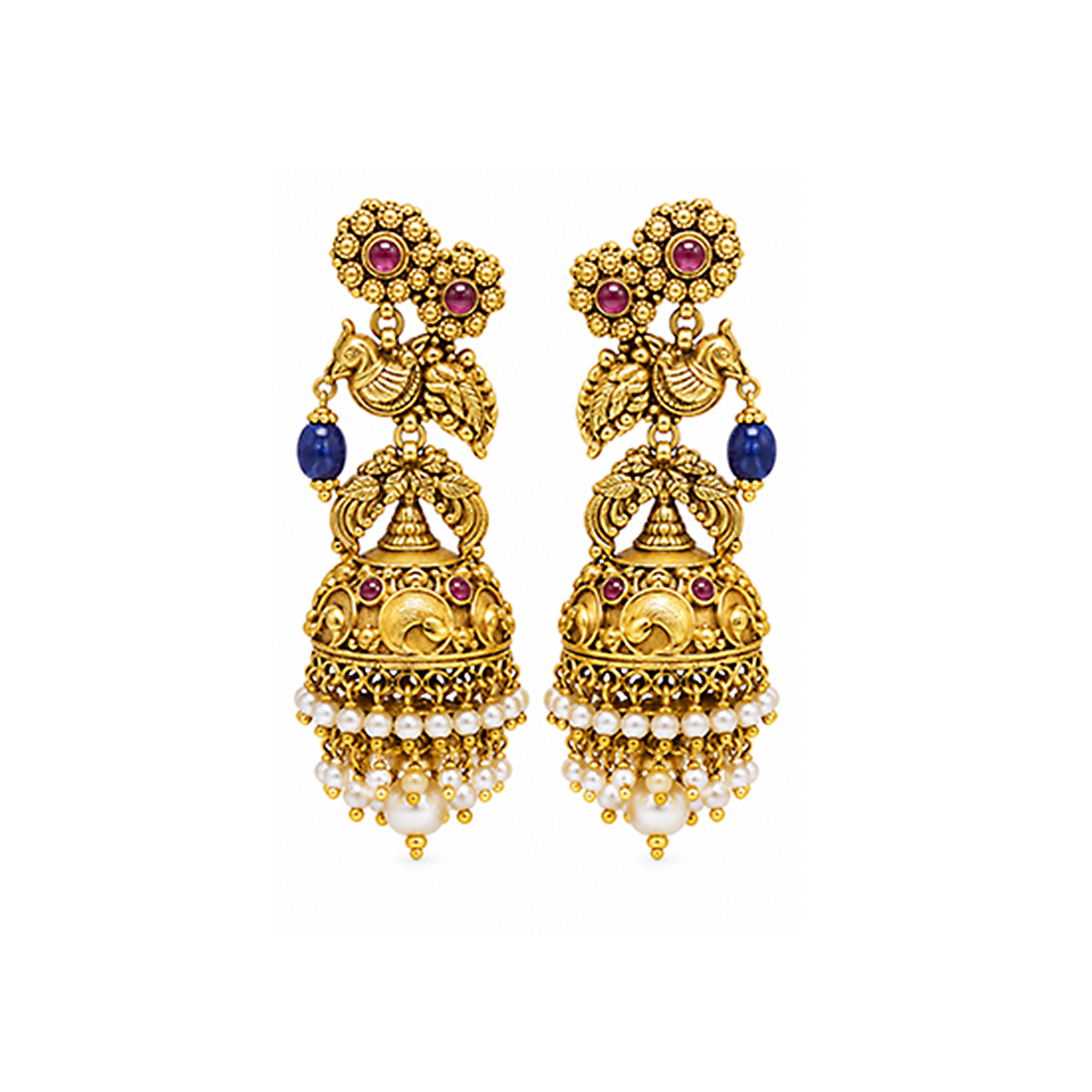 The GTT063010034 Gold Earrings