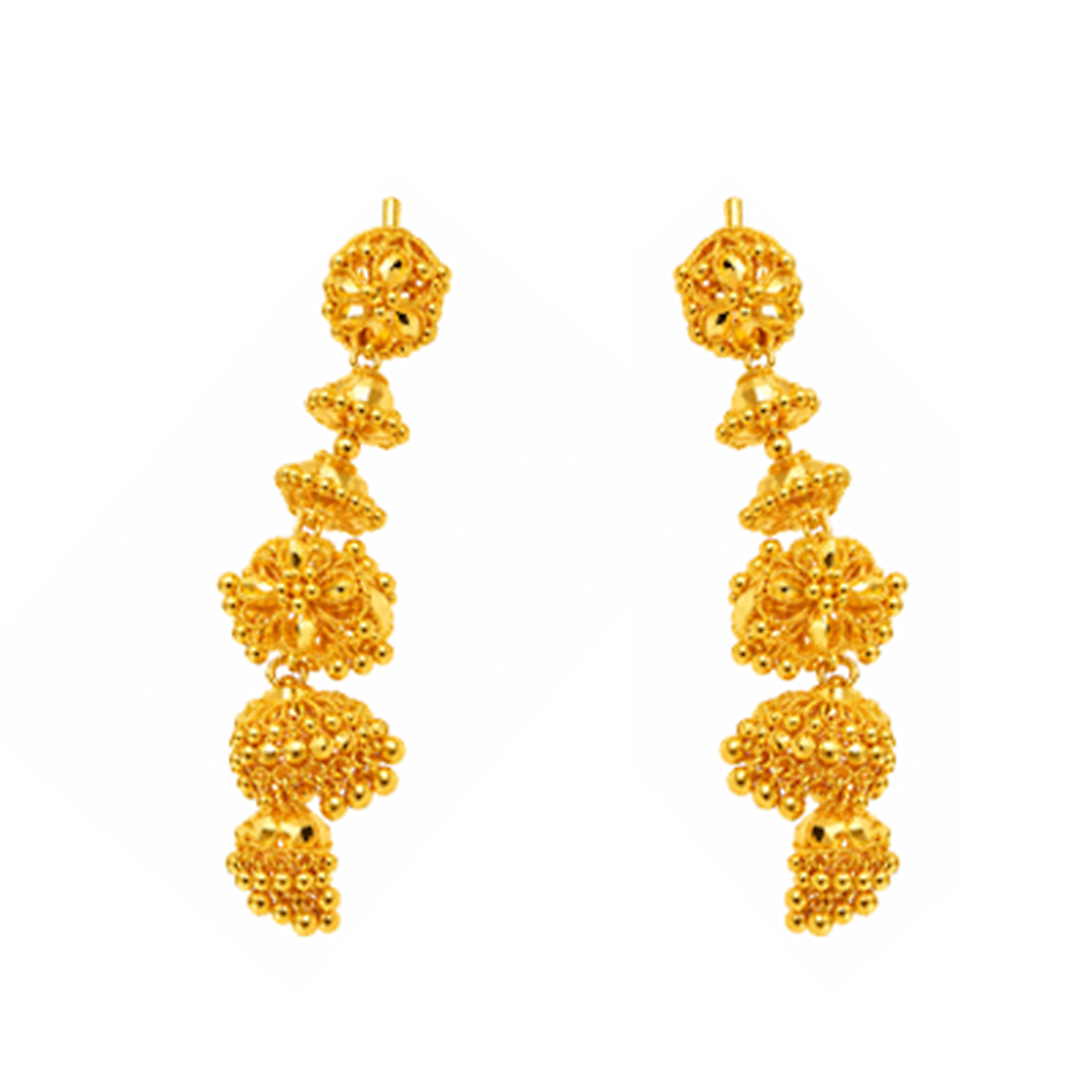 The GTT065110028 Gold Earrings