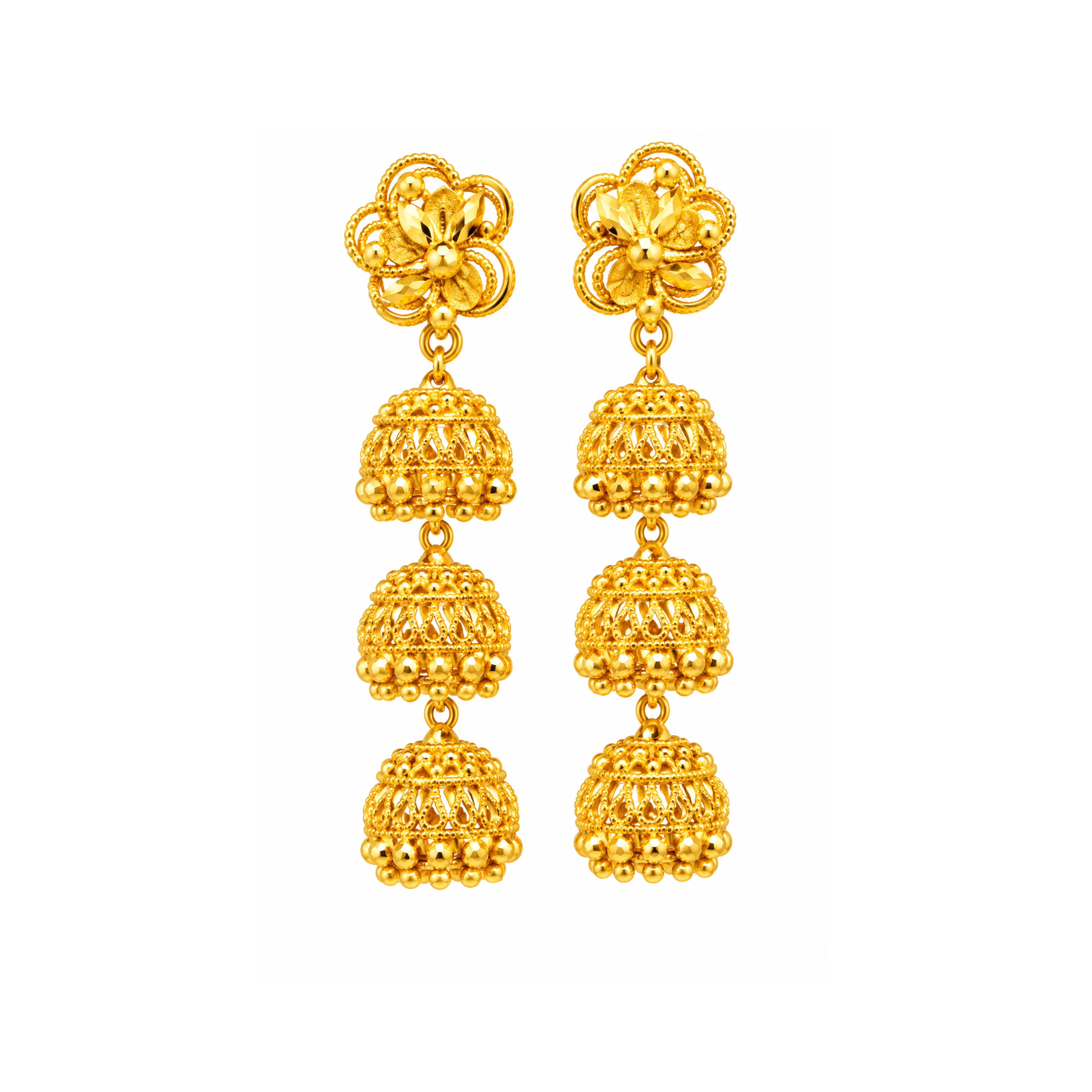 The GTT065110032 Gold Earrings