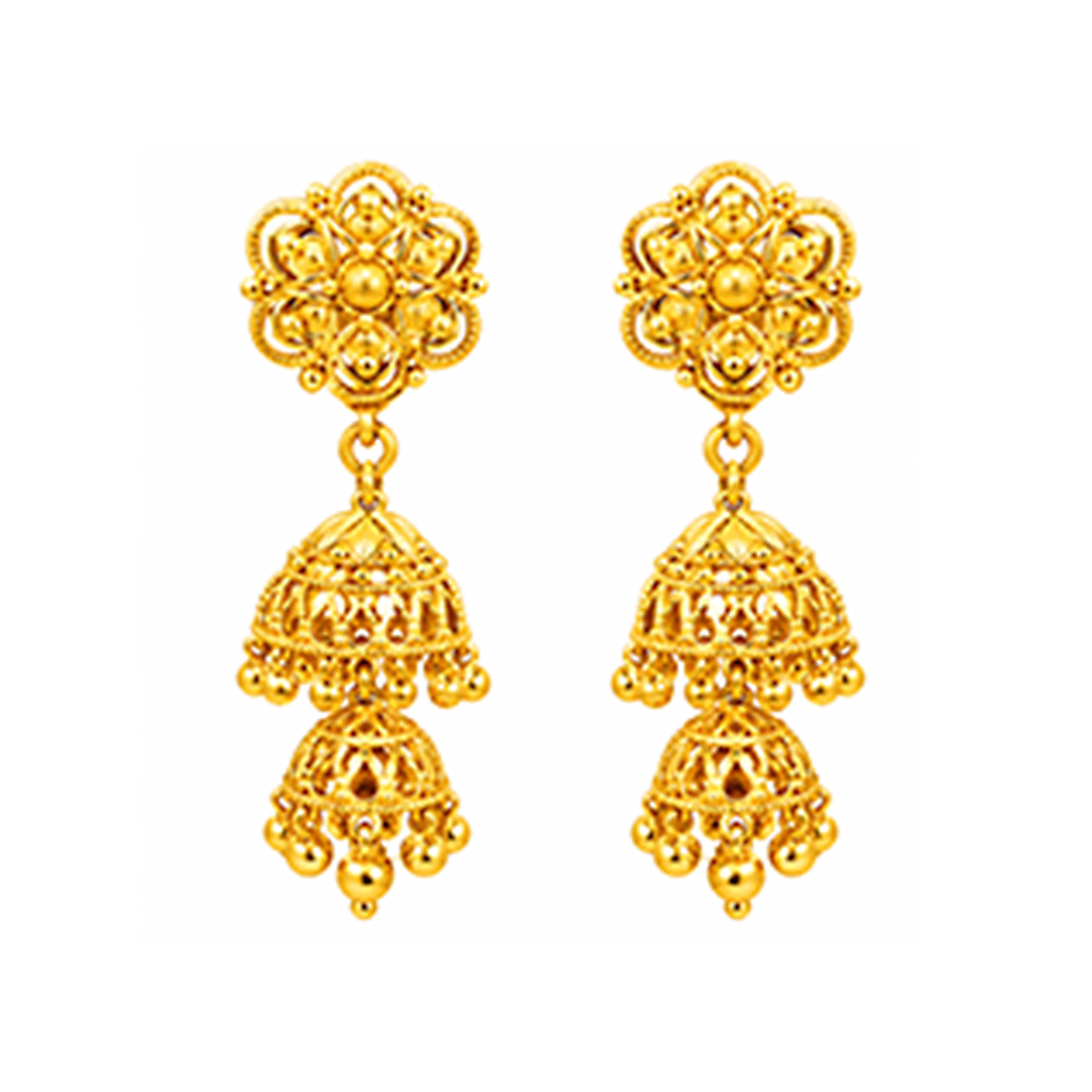 The GTT065110044 Gold Earrings