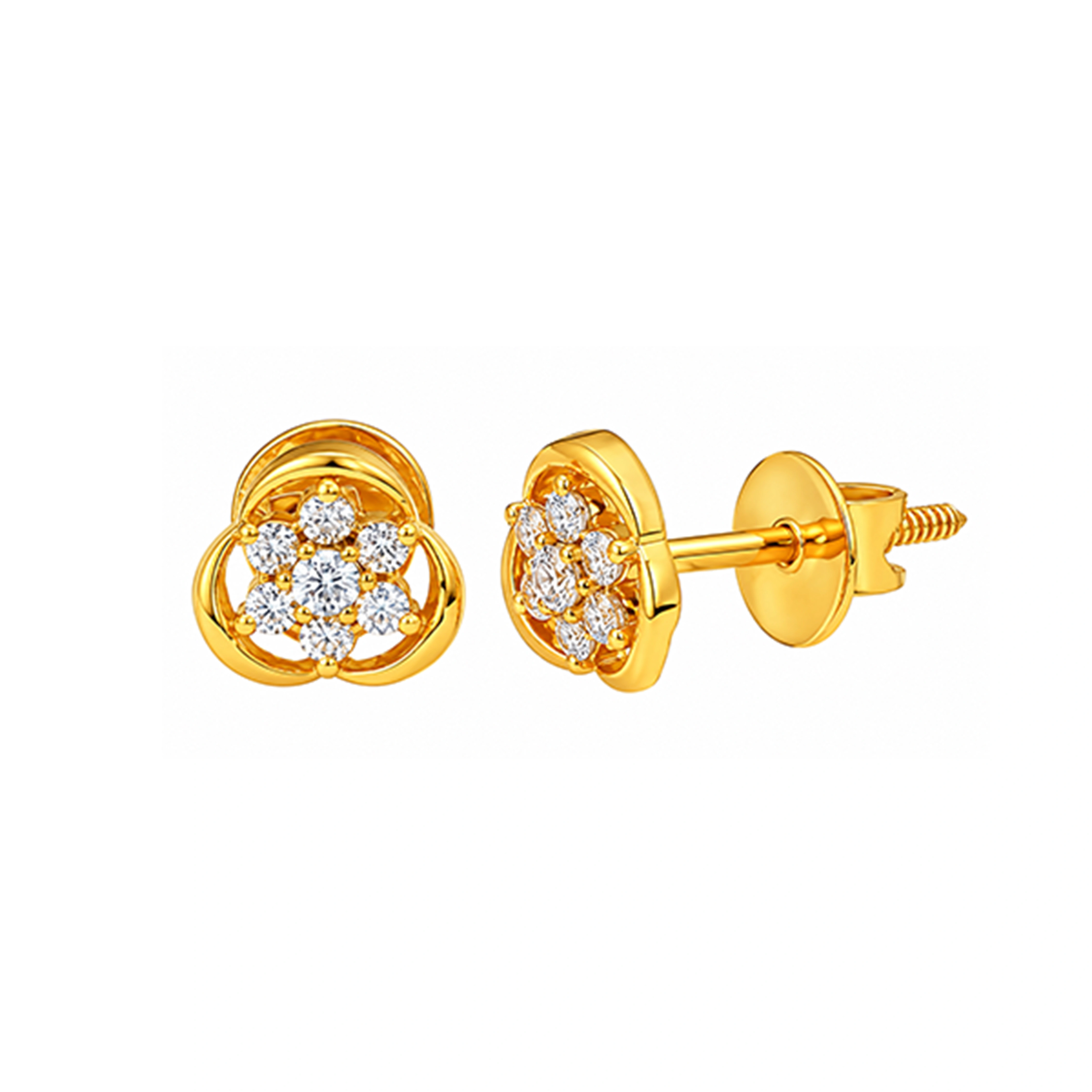 The GTT065210019 Gold Earrings