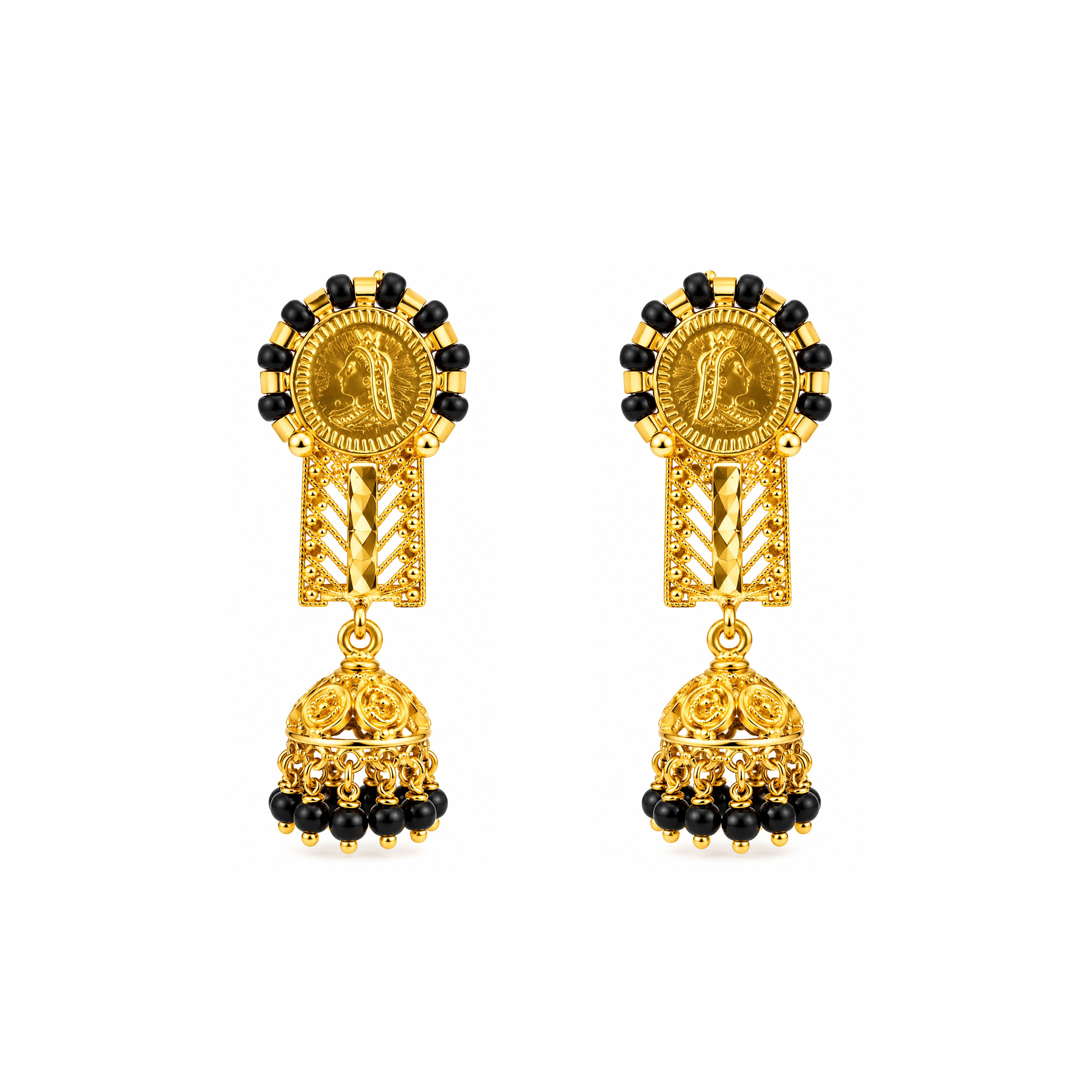 The GTT065310032 Gold Earrings