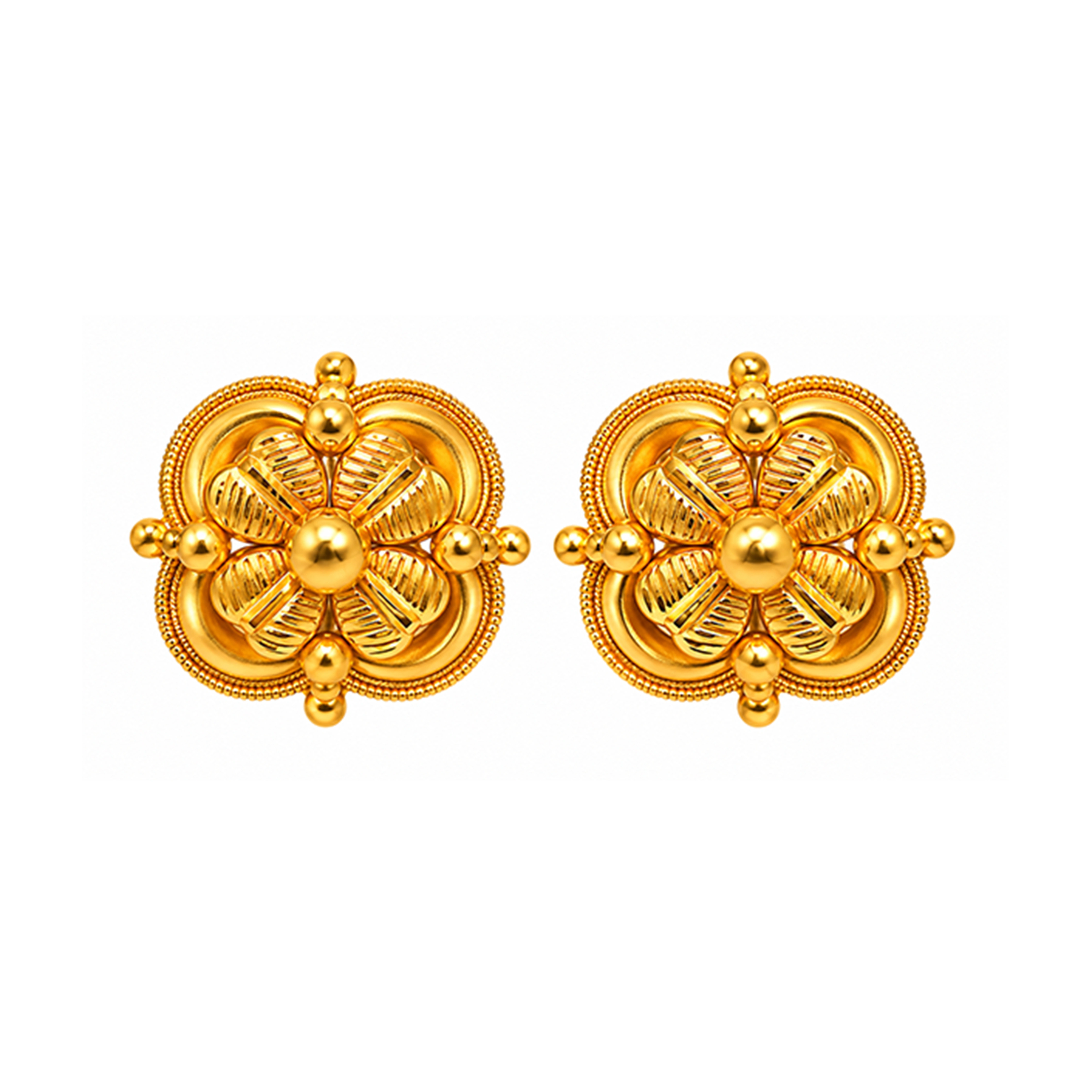The GTT065310068 Gold Earrings