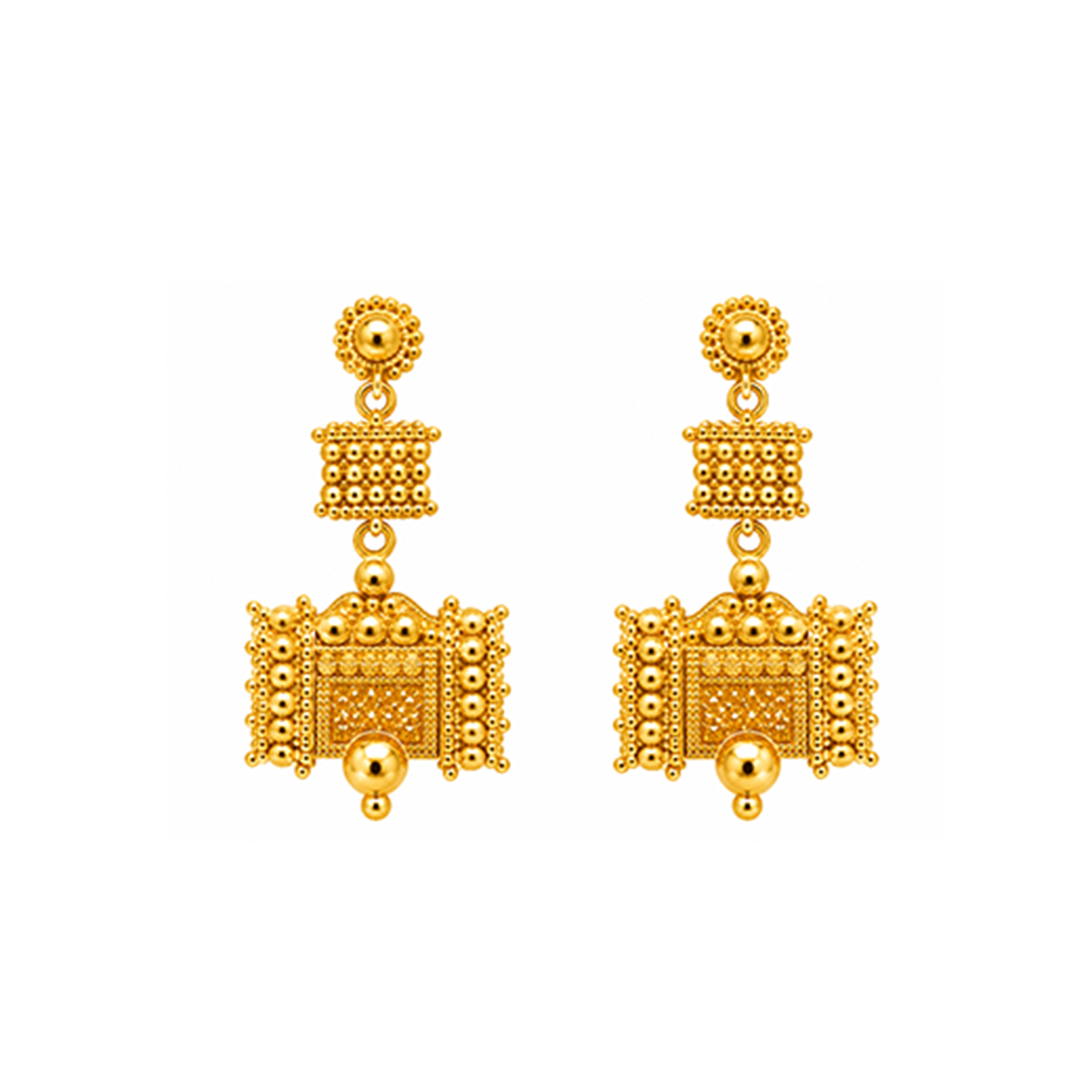 The GTT065310124 Gold Earrings