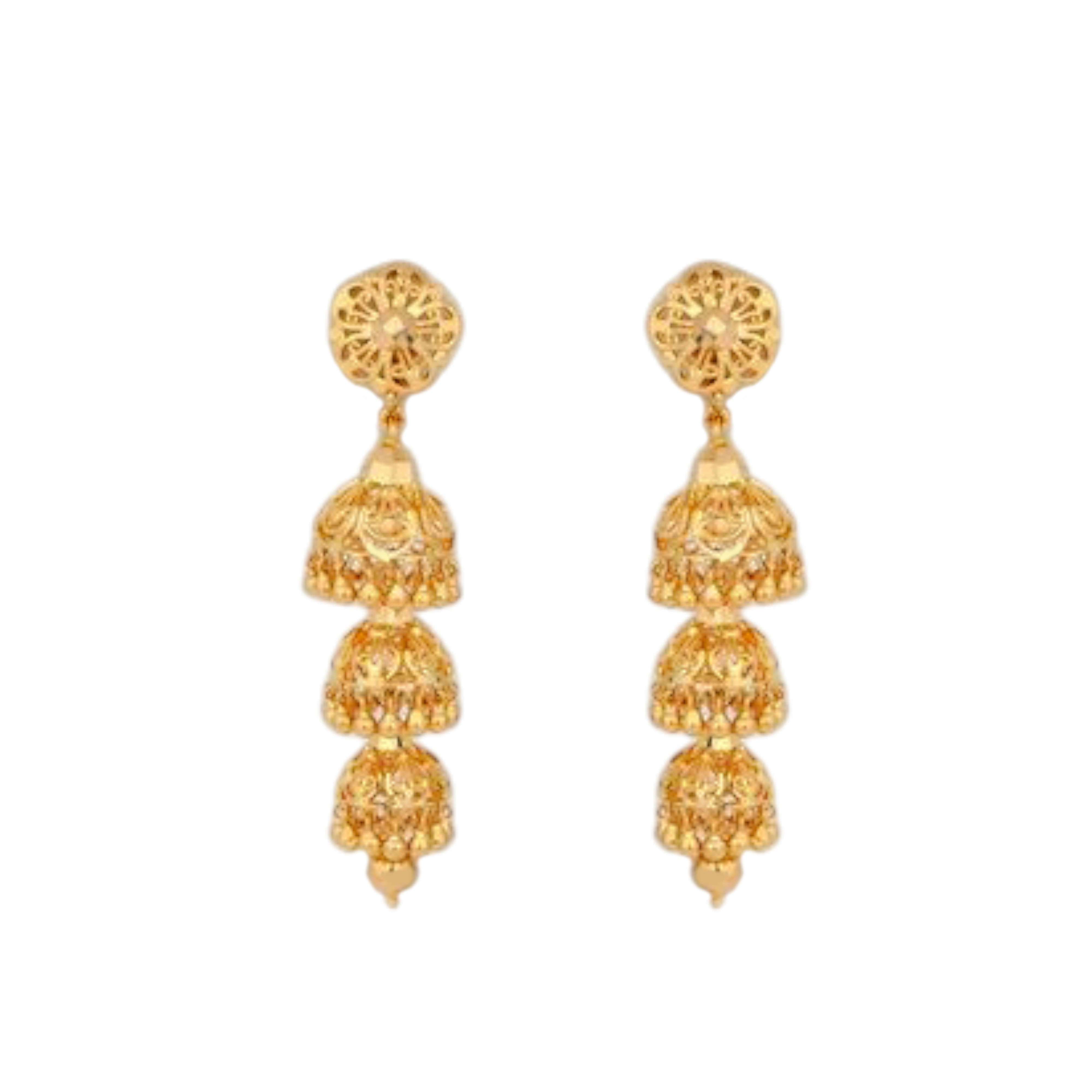 The GTT065310139 Gold Earrings