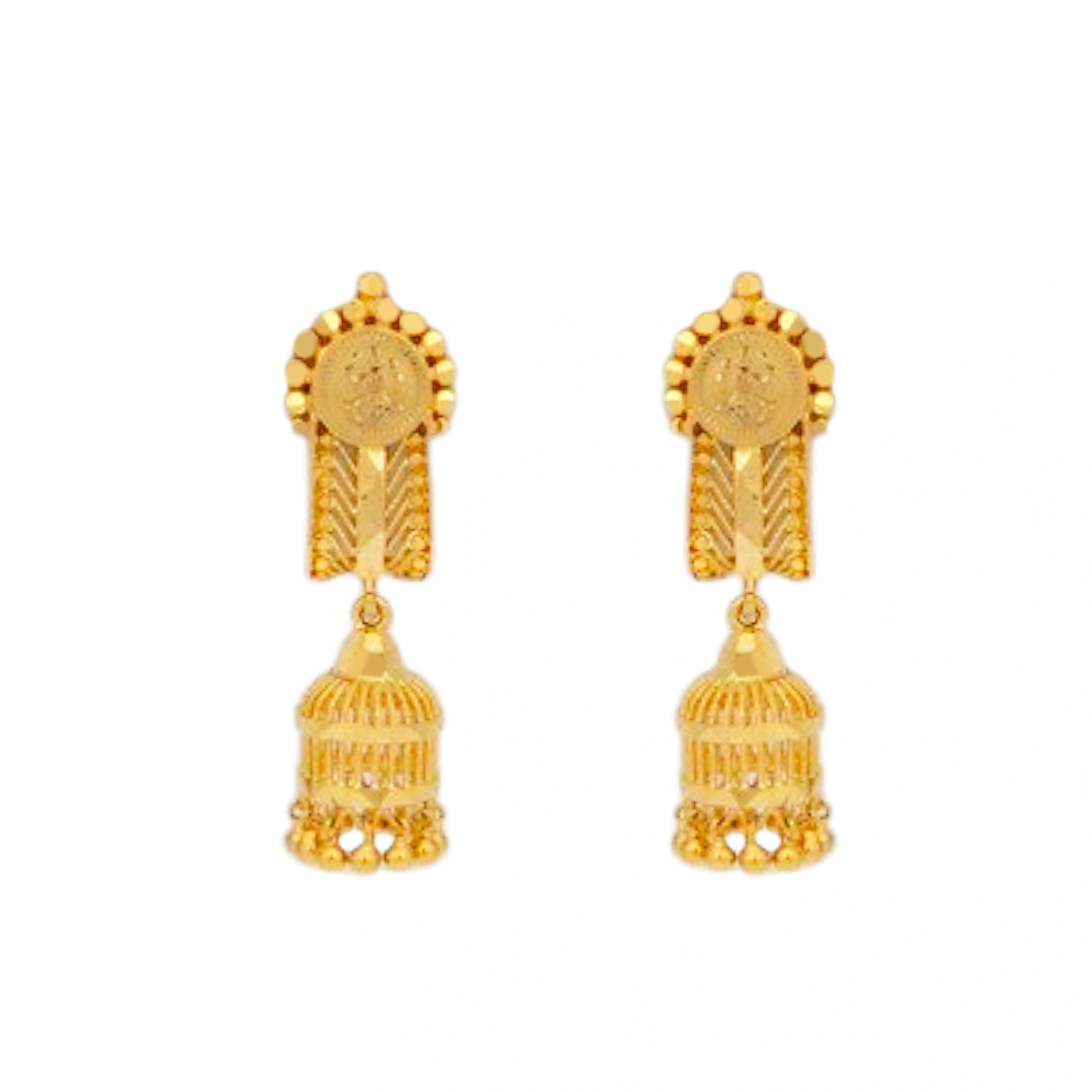 The GTT065310143 Gold Earrings