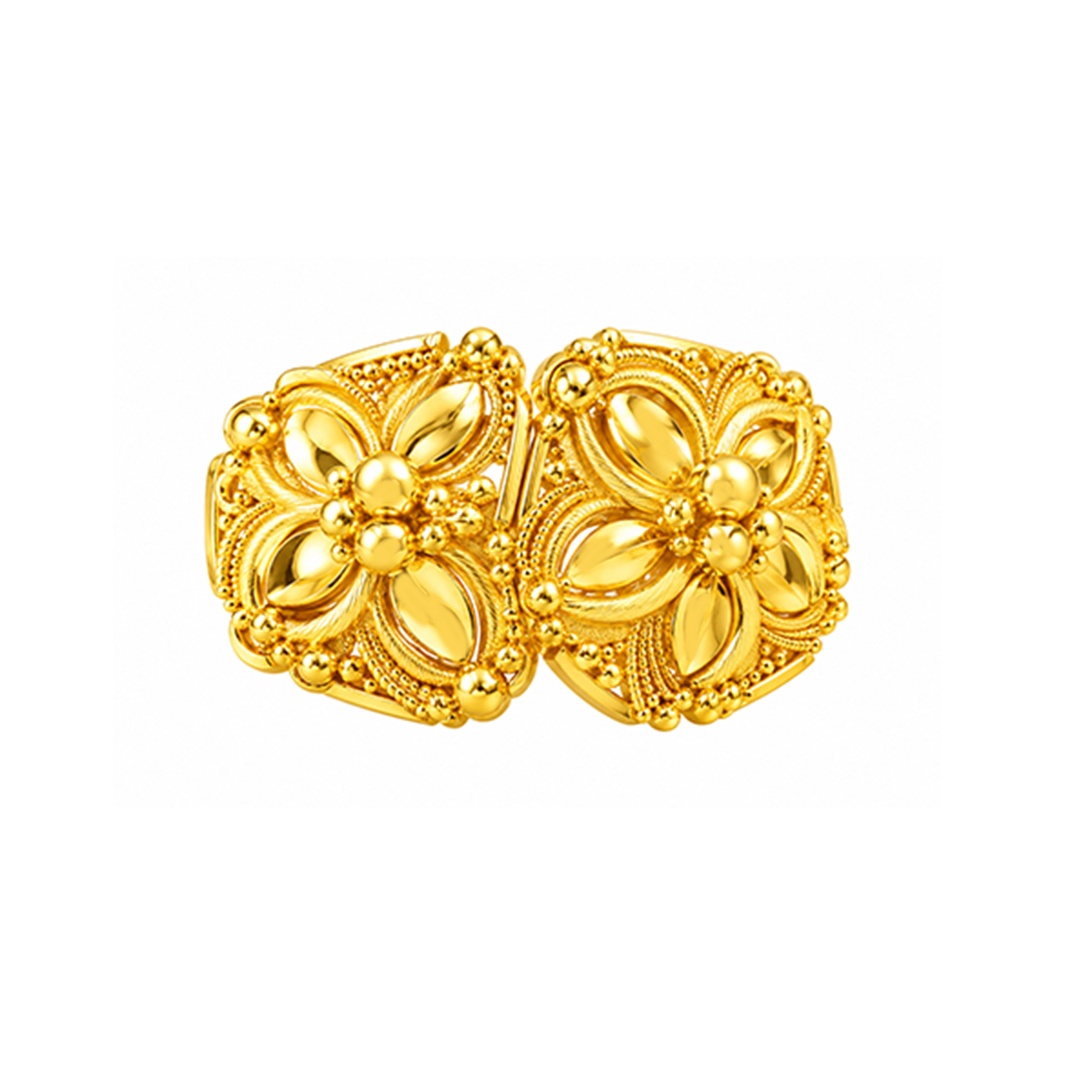 The GTT065310148 Gold Earrings