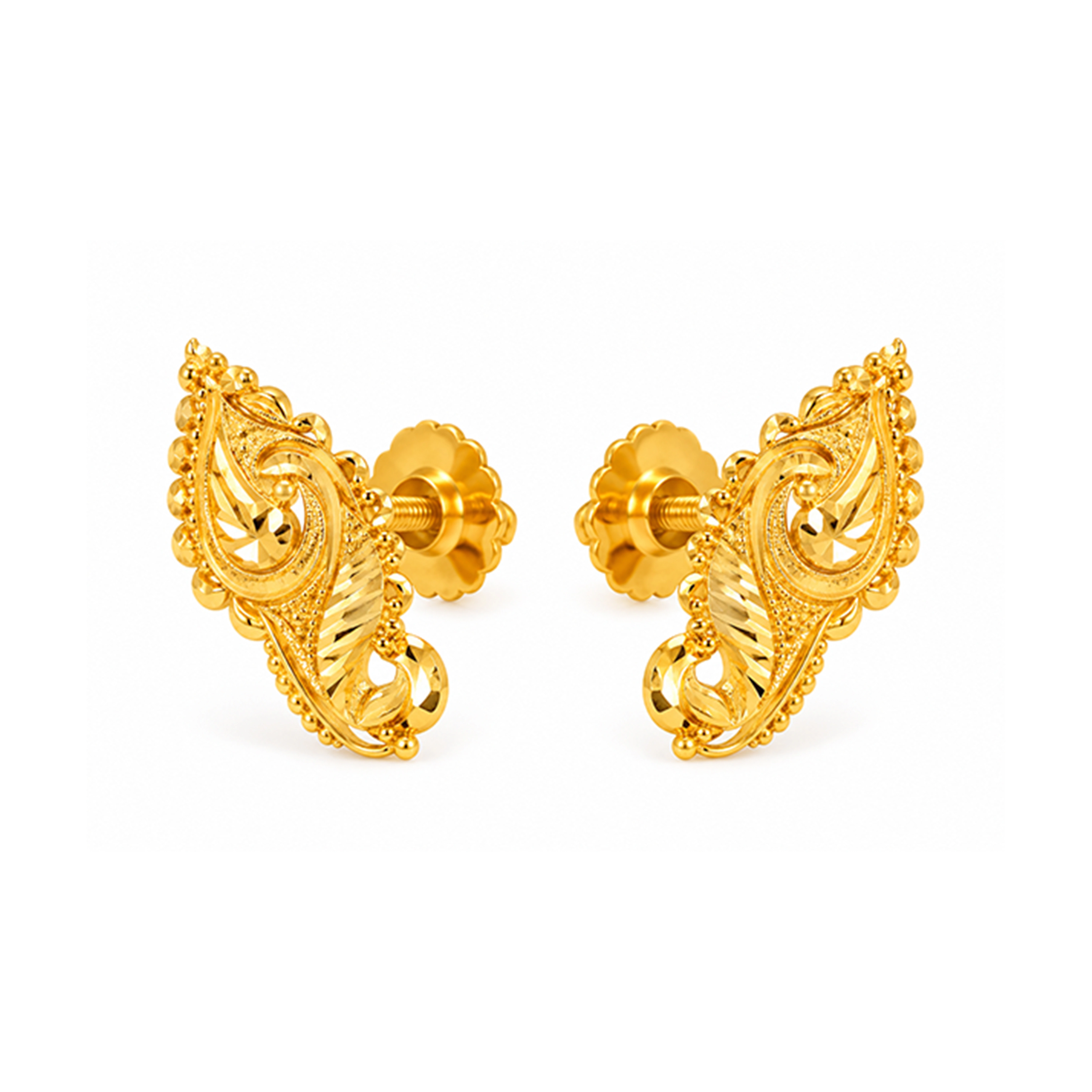 The GTT065310166 Gold Earrings