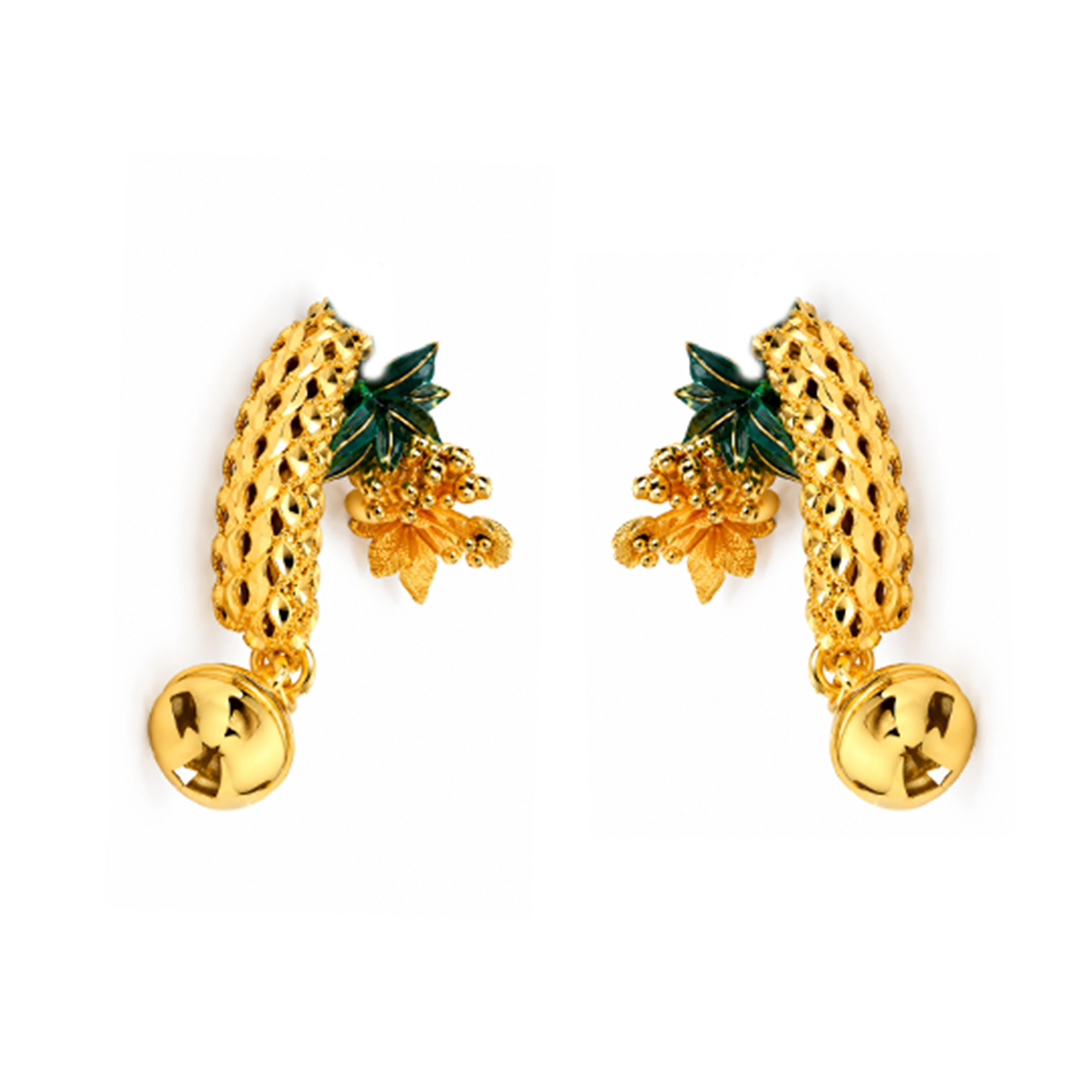 The GTT065310174 Gold Earrings