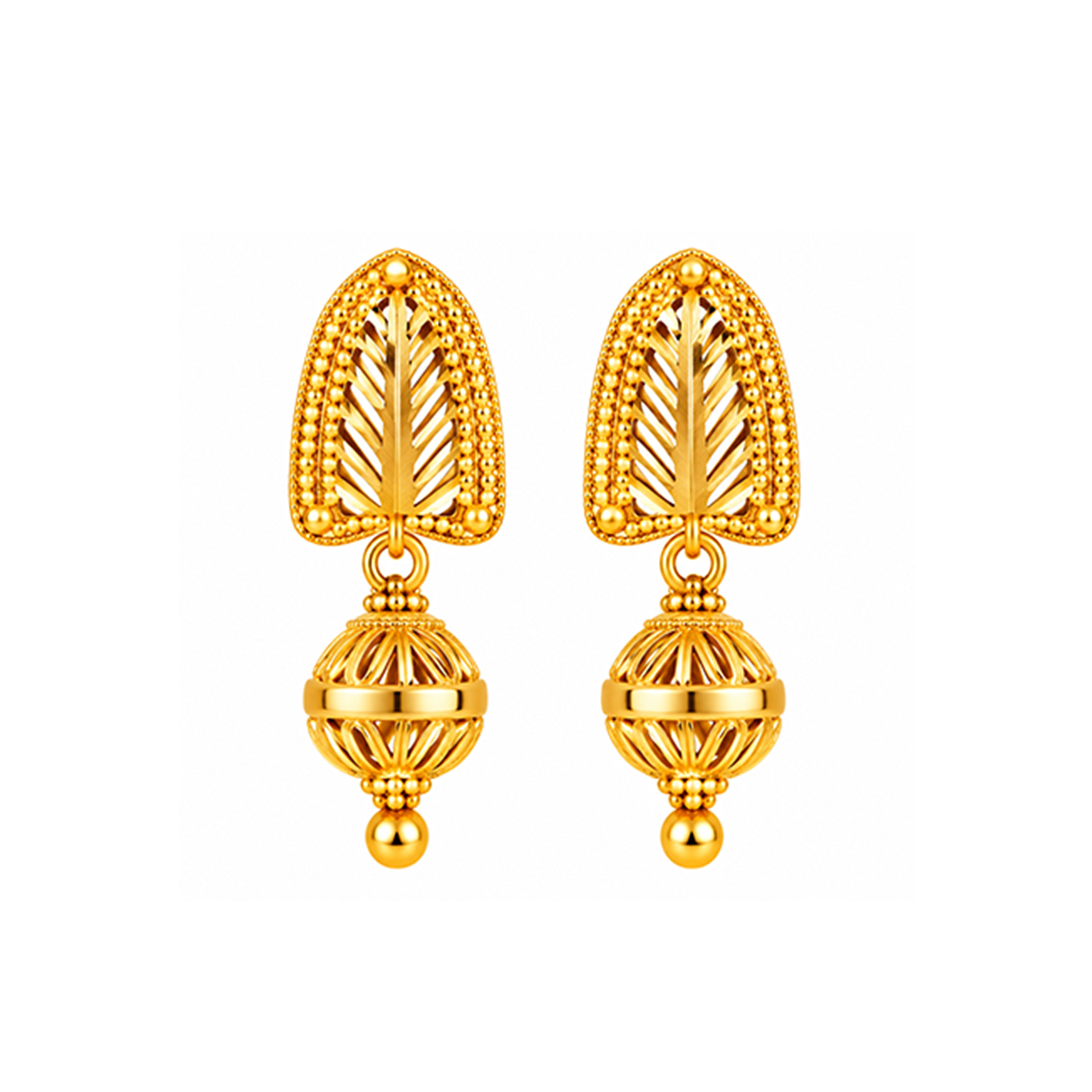 The GTT065310195 Gold Earrings