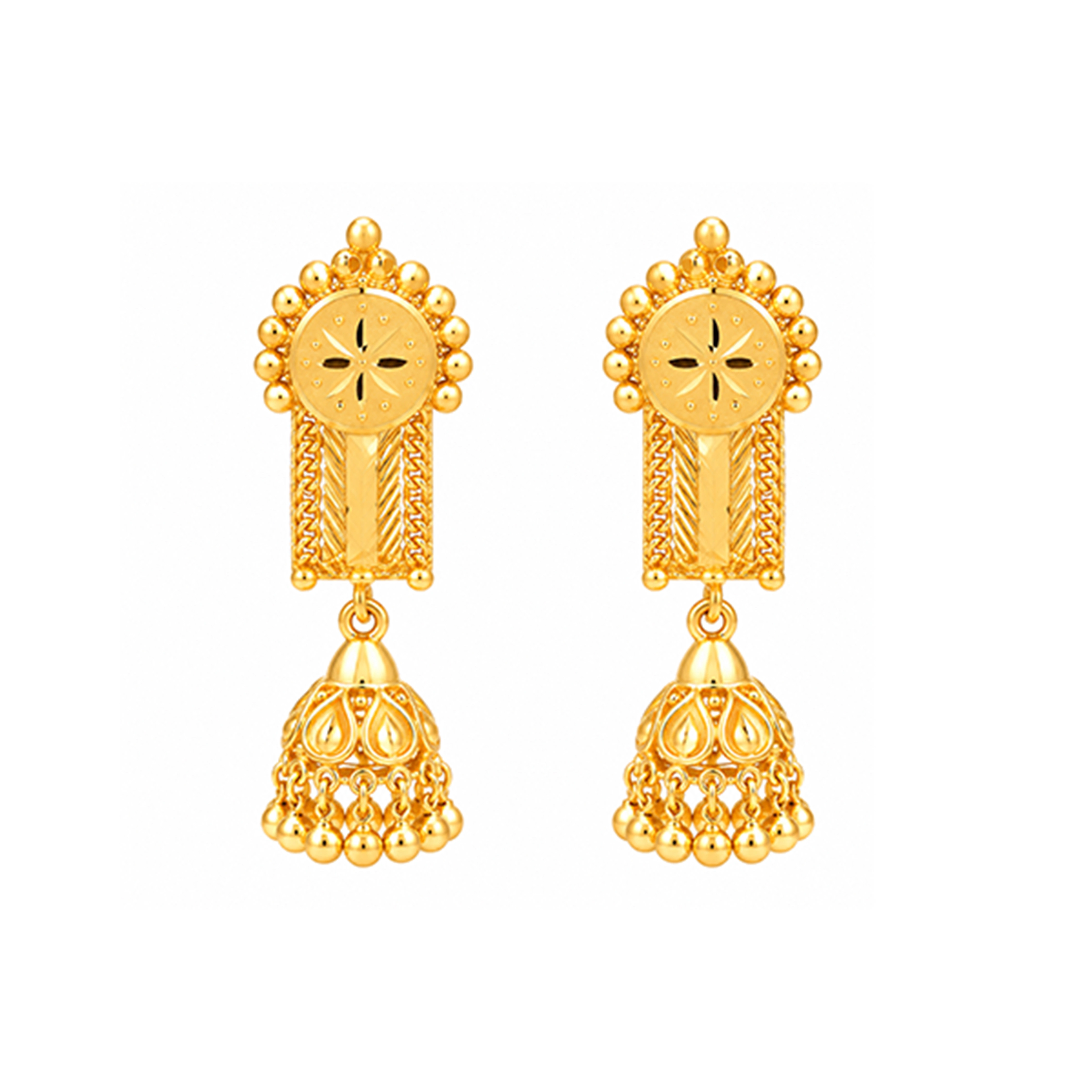 The GTT065310221 Gold Earrings