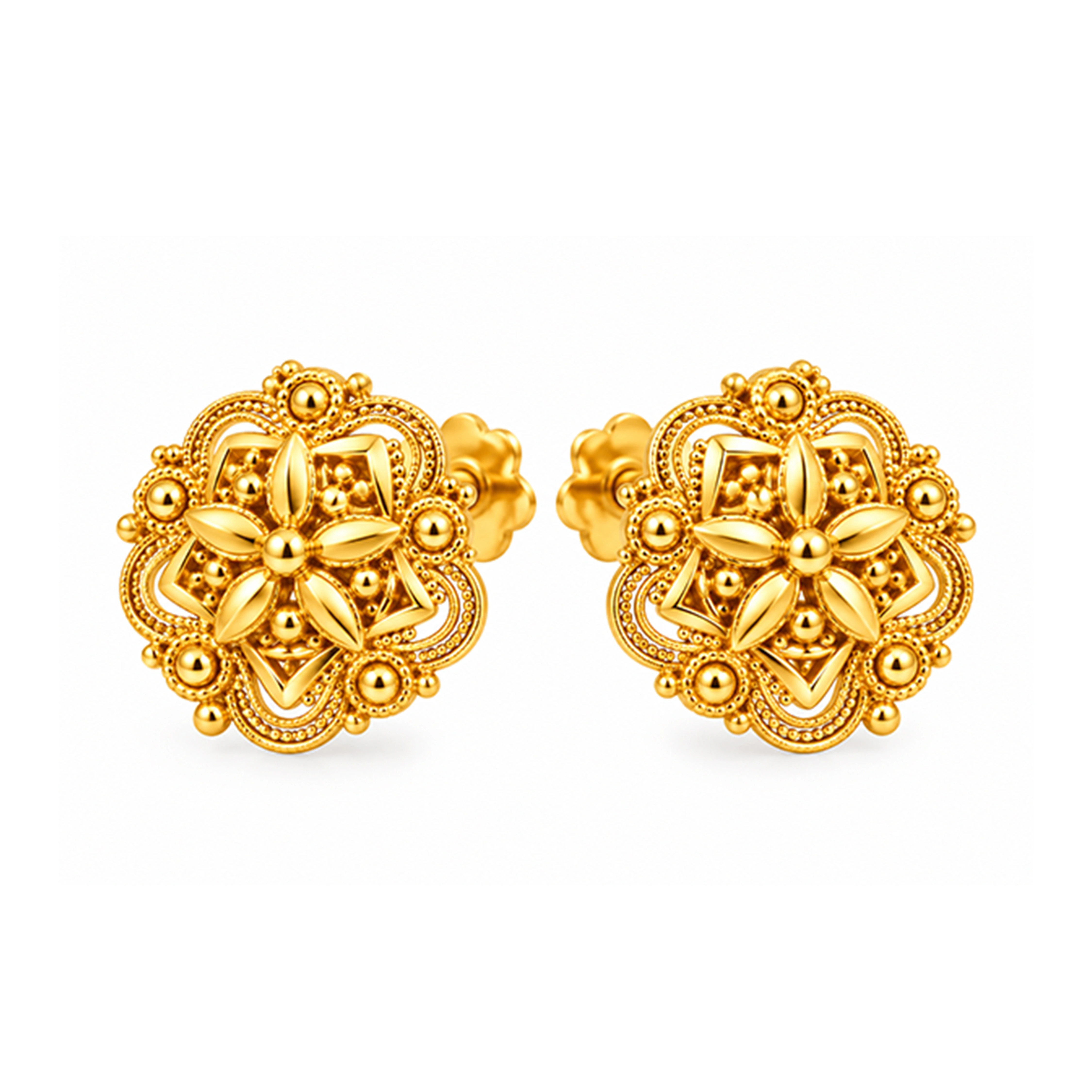 The GTT065310229 Gold Earrings