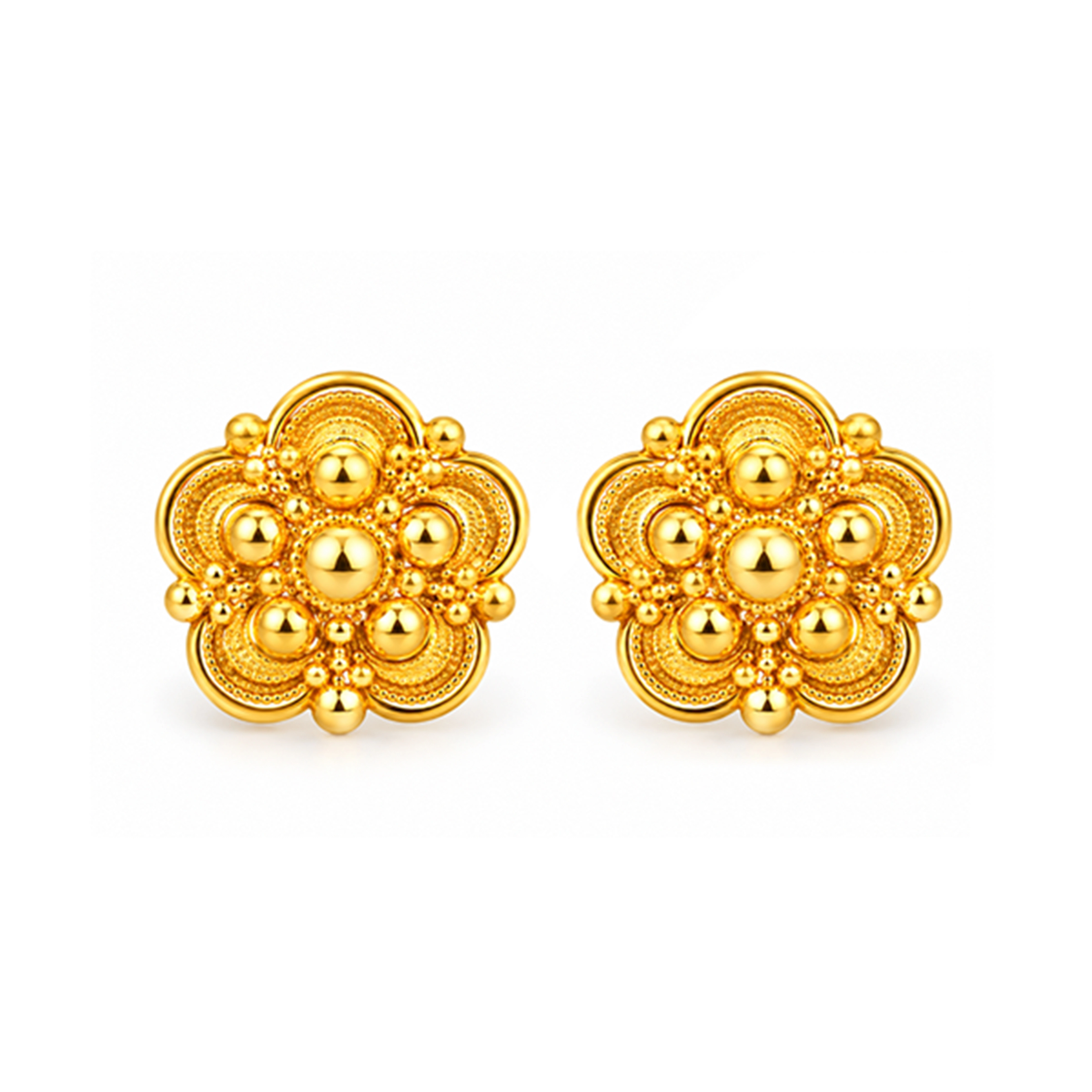 The GTT065310236 Gold Earrings