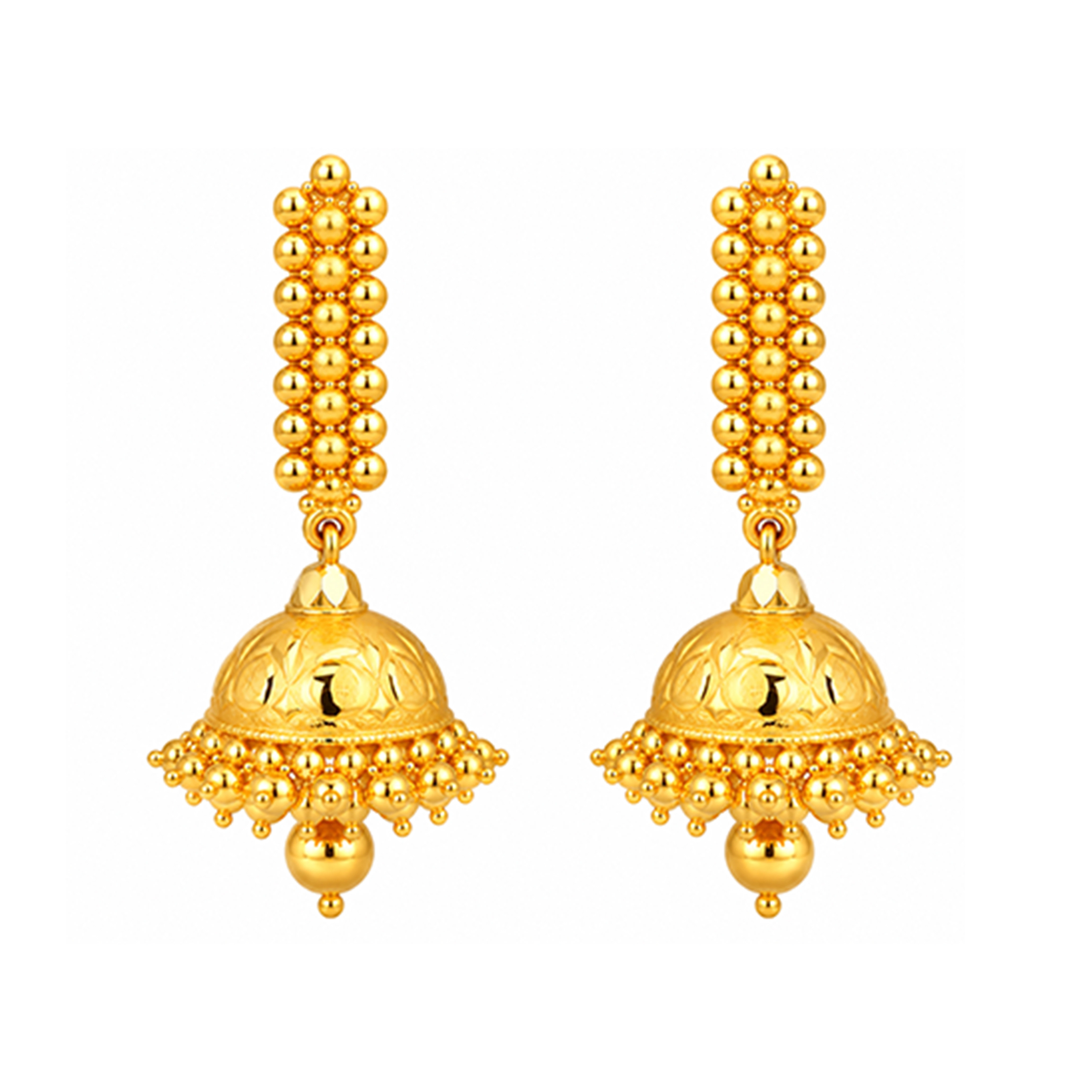 The GTT065310260 Gold Earrings