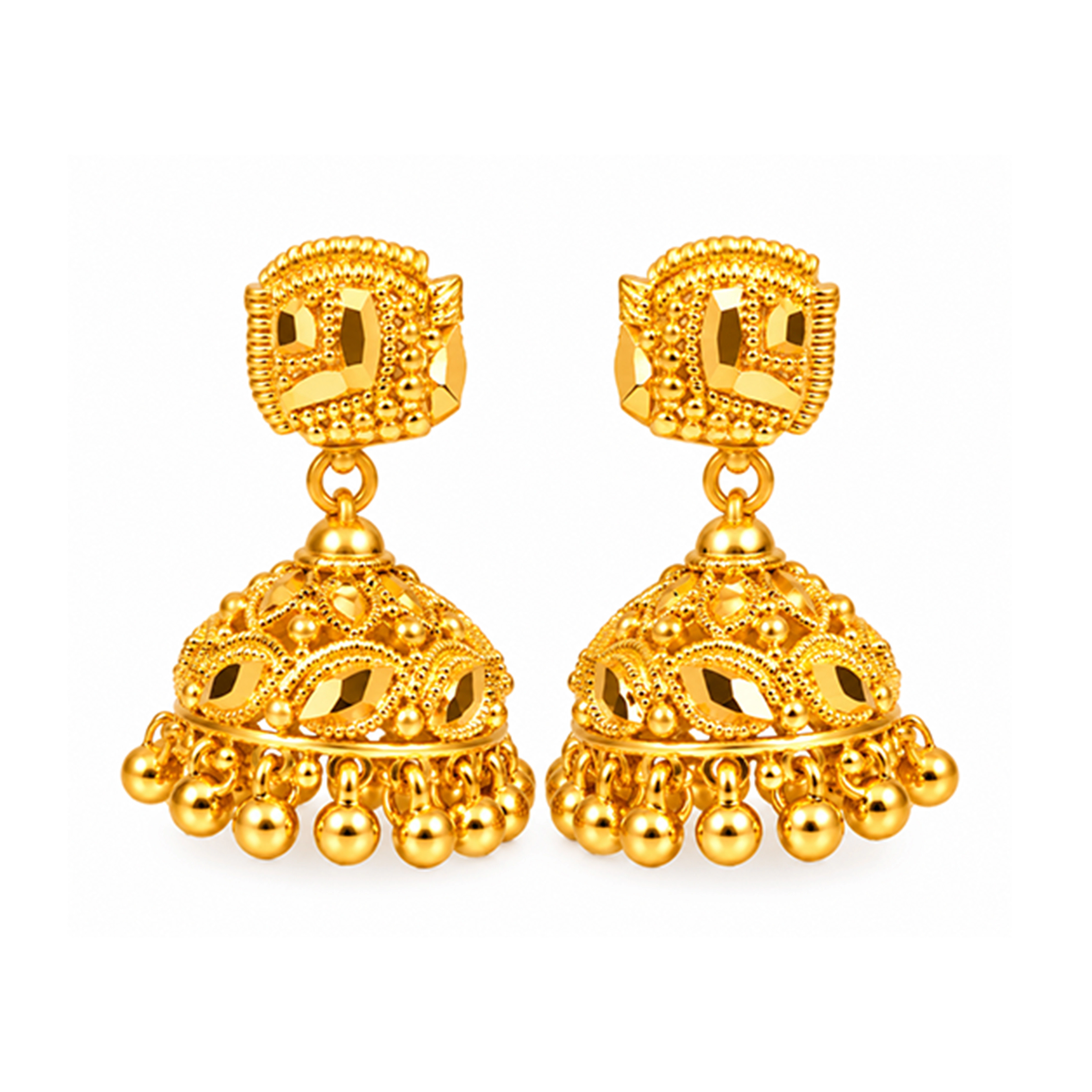 The GTT066610140 Gold Earrings