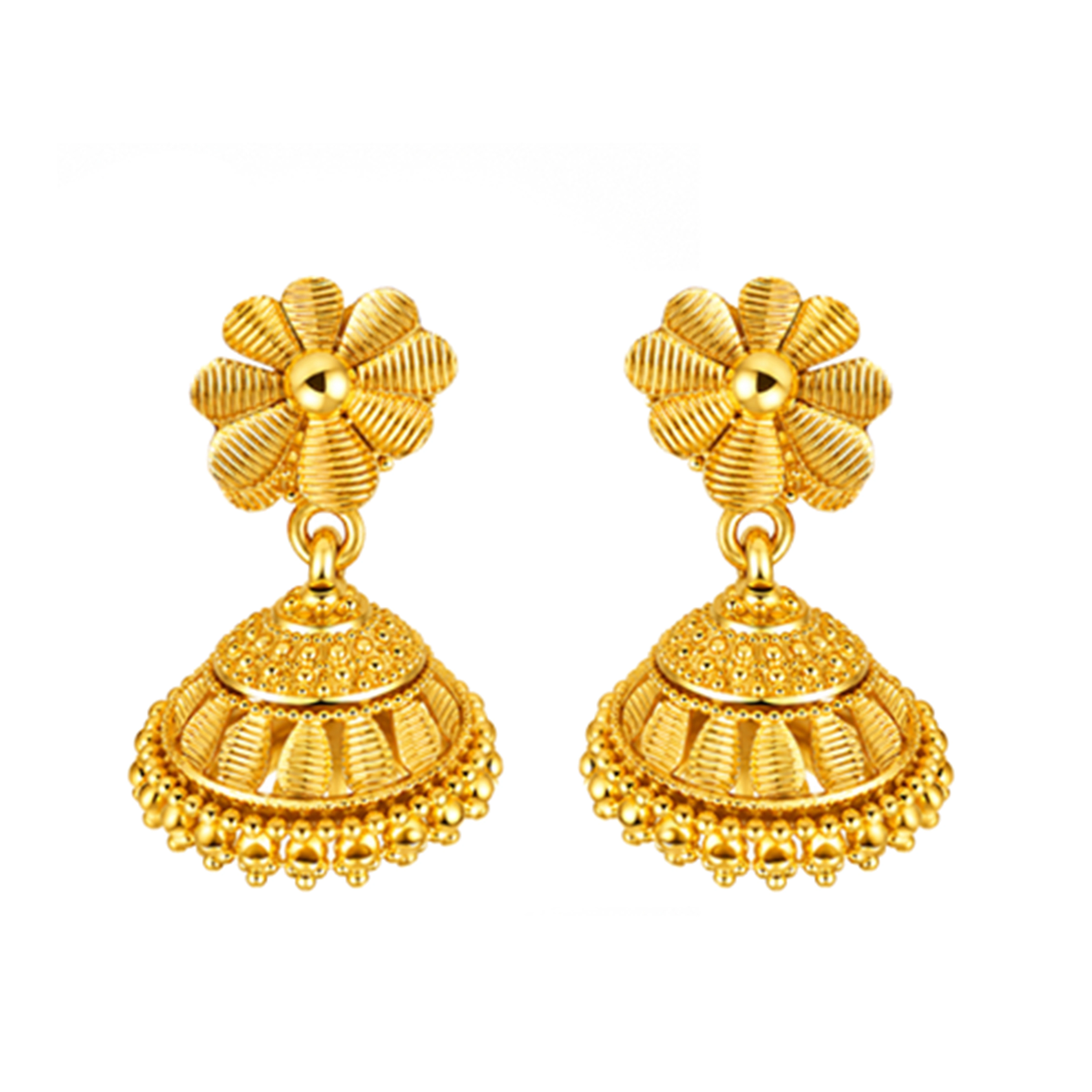 The GTT066610165 Gold Earrings