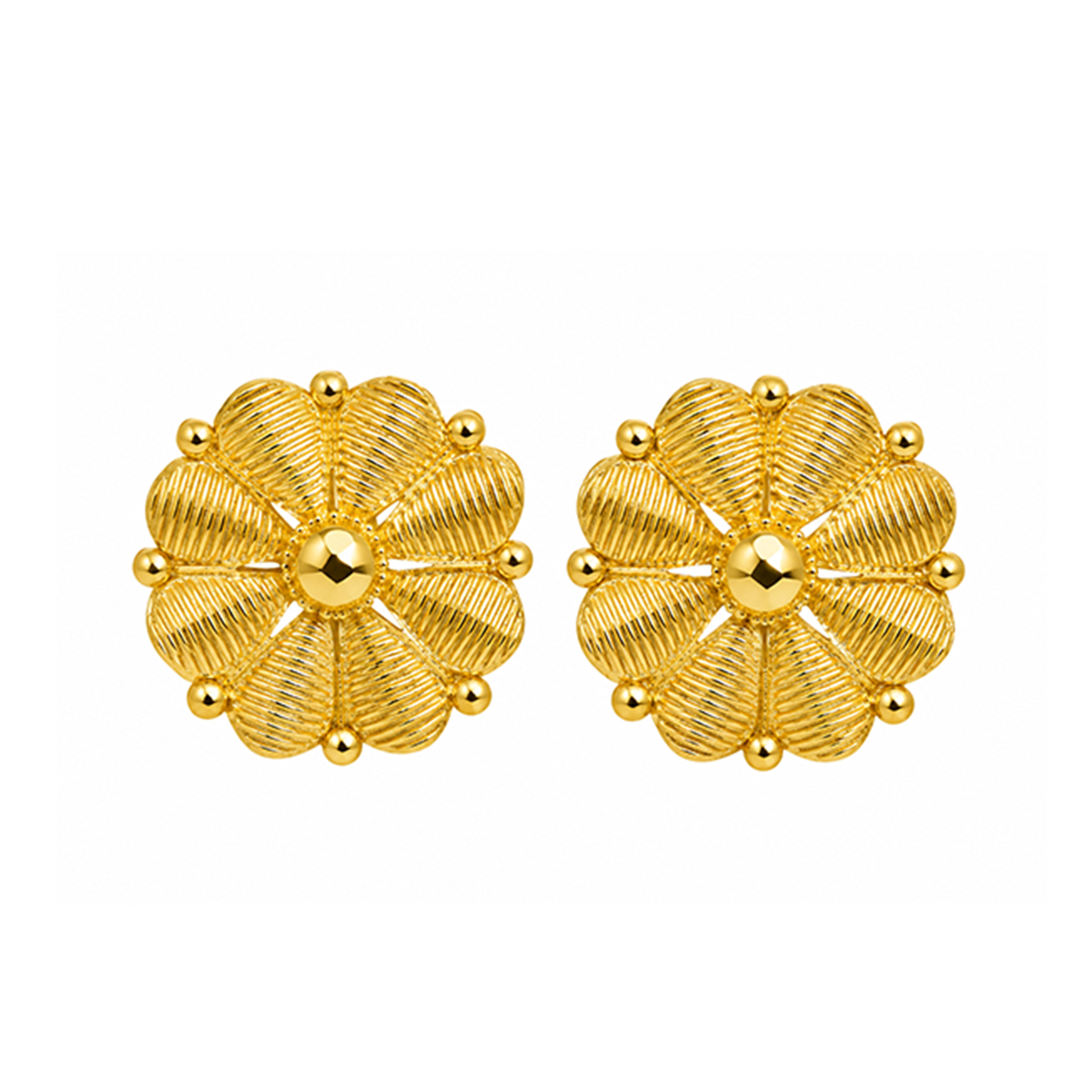 The GTT066610171 Gold Earrings
