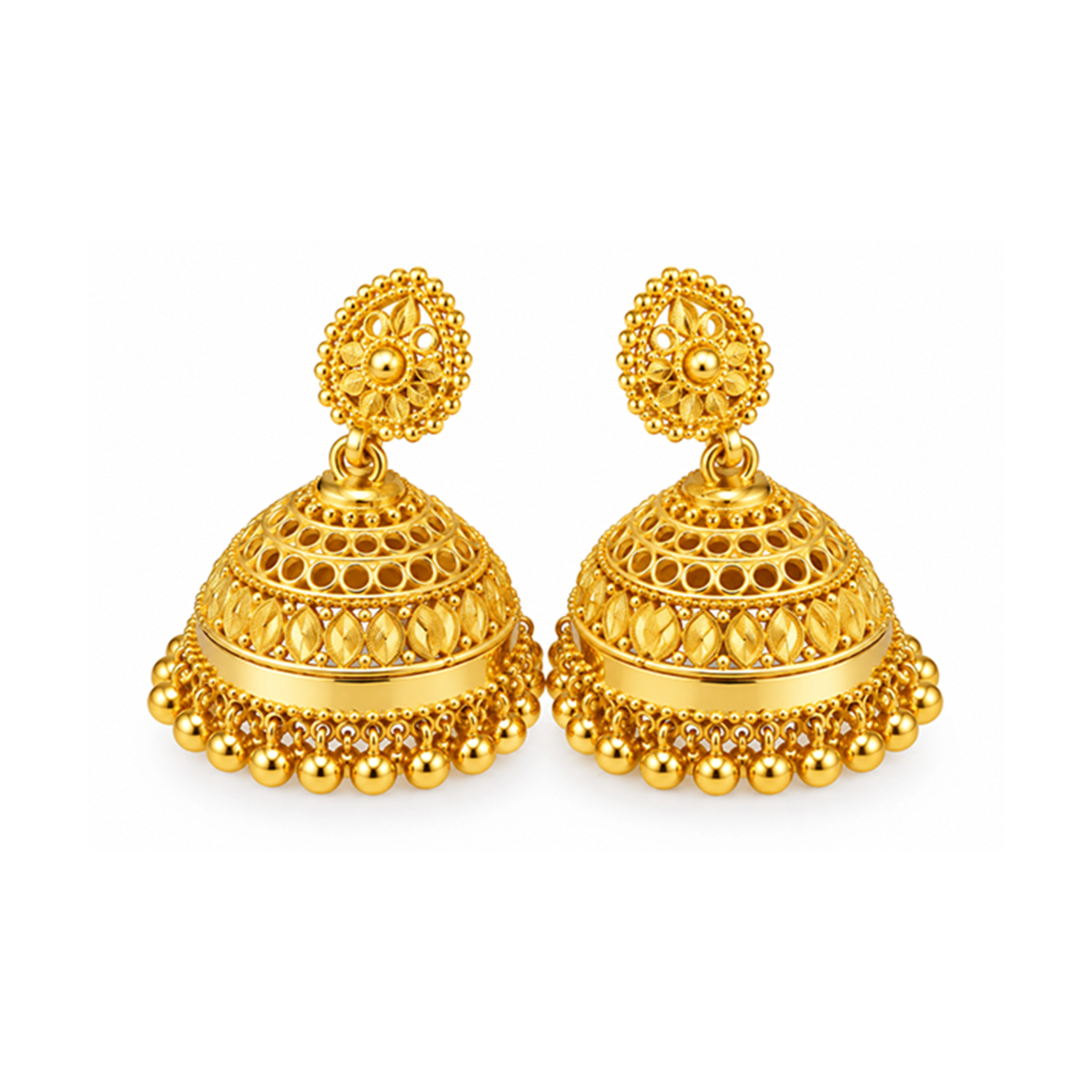 The GTT066610178 Gold Earrings