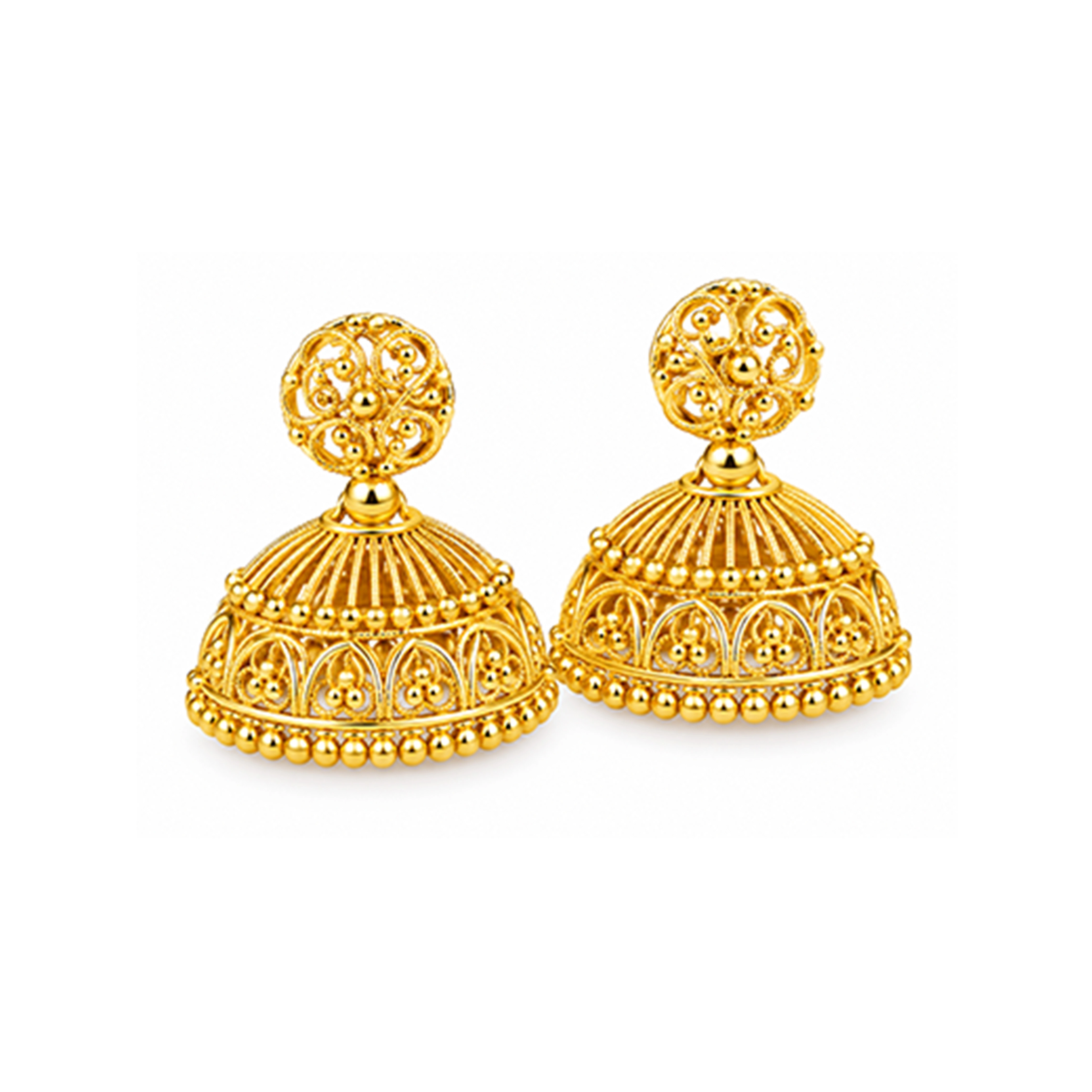 The GTT066710395 Gold Earrings