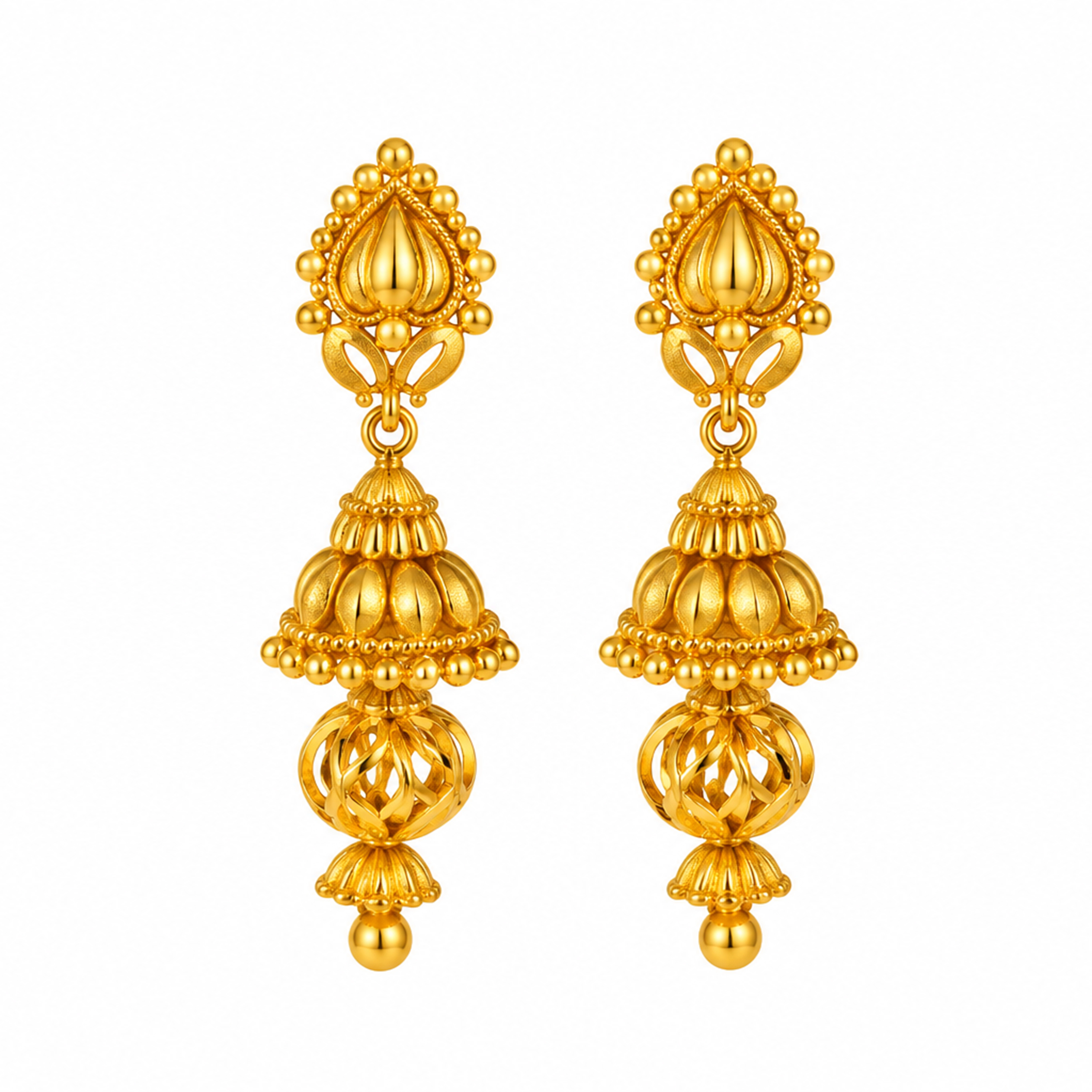 The GTT06690312 Gold Earrings