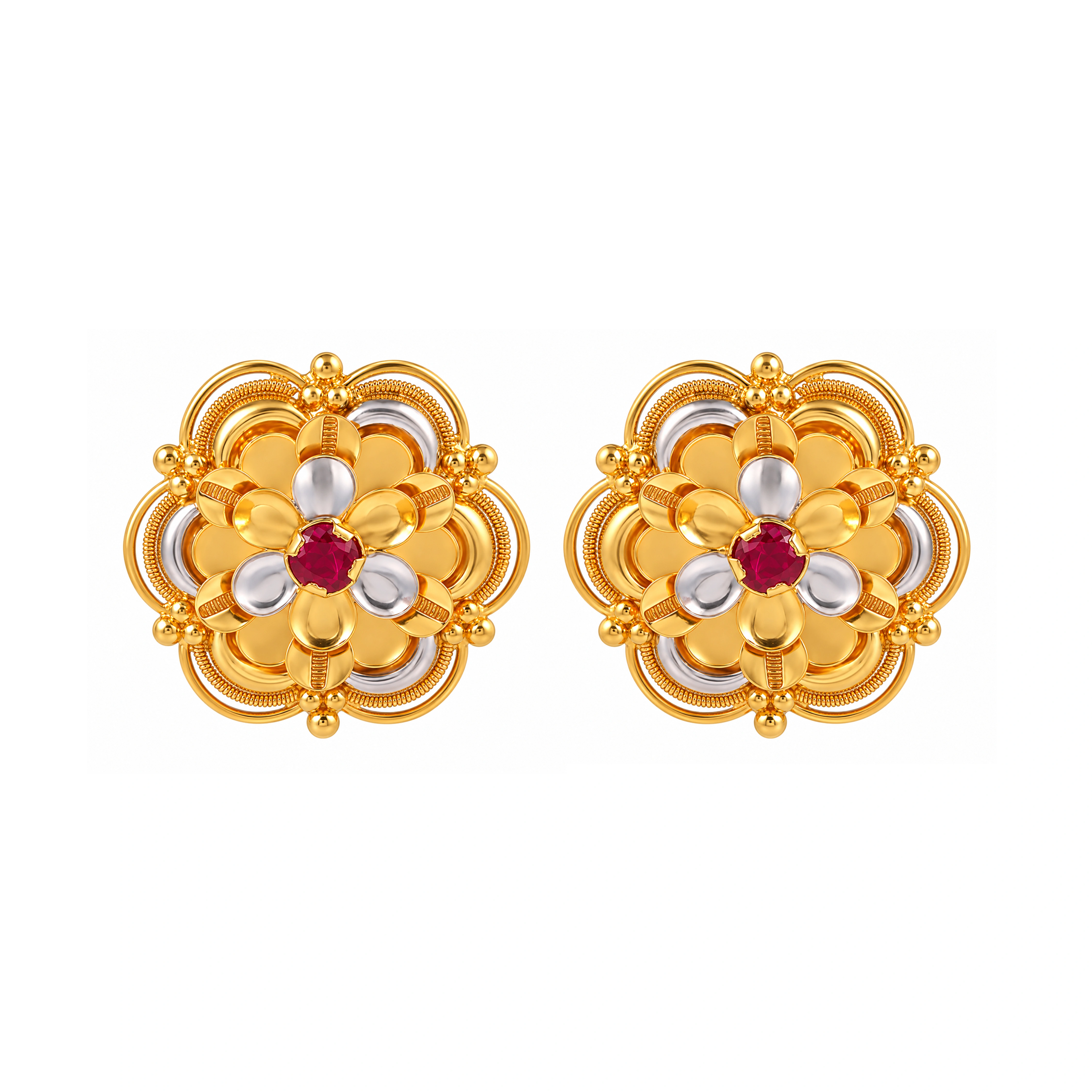 The GTT067110188 Gold Earrings