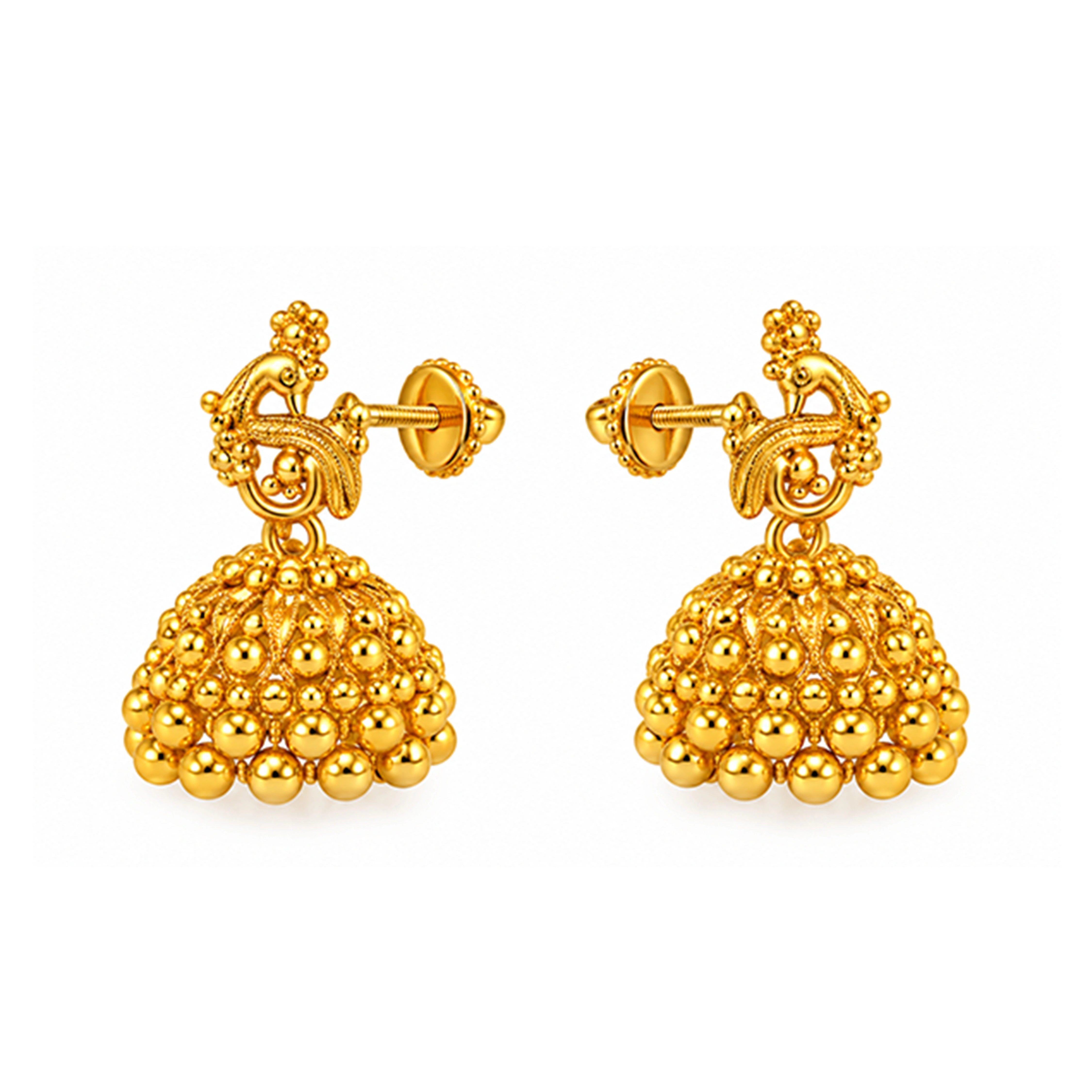 The GTT067110207 Gold Earrings