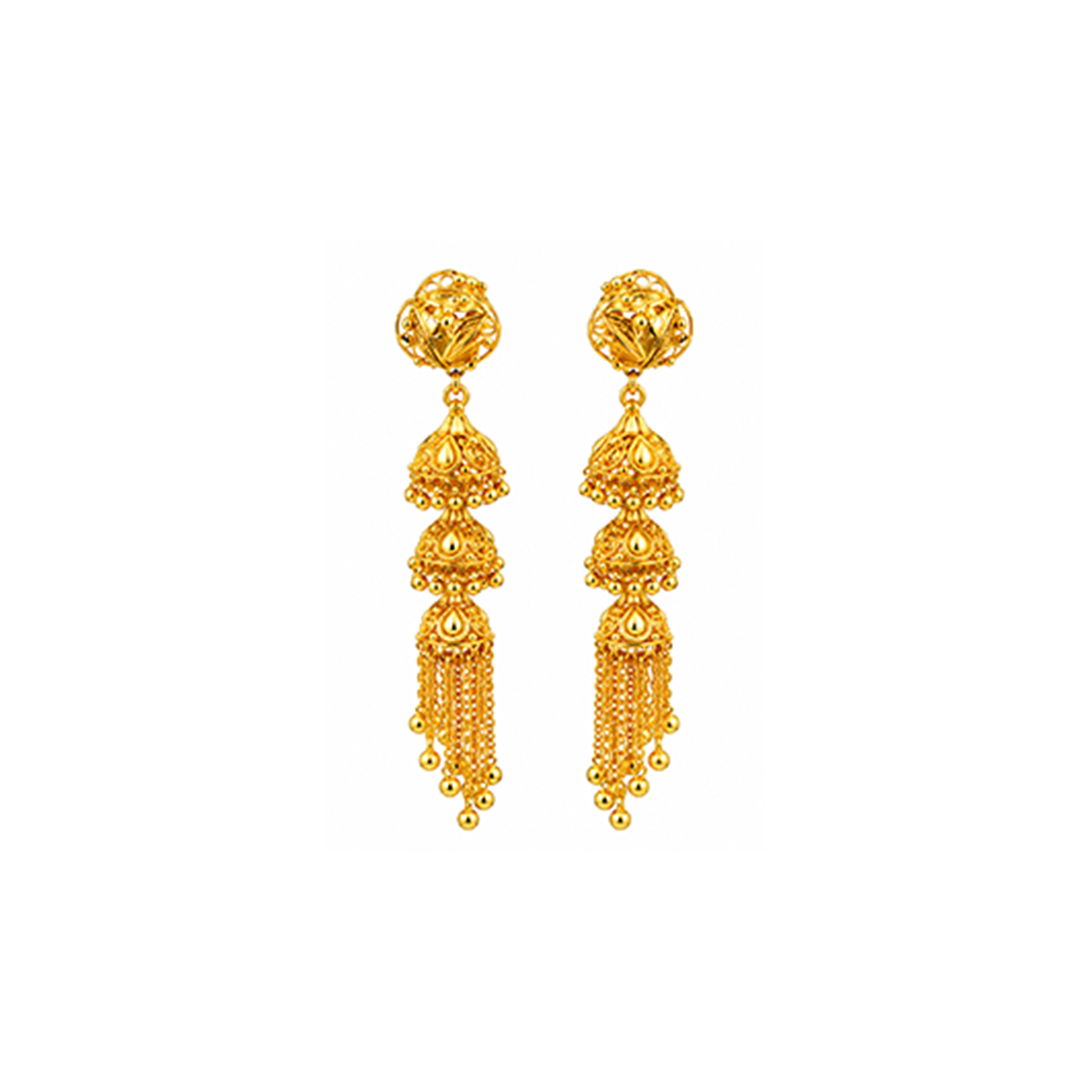 The GTT067110210 Gold Earrings