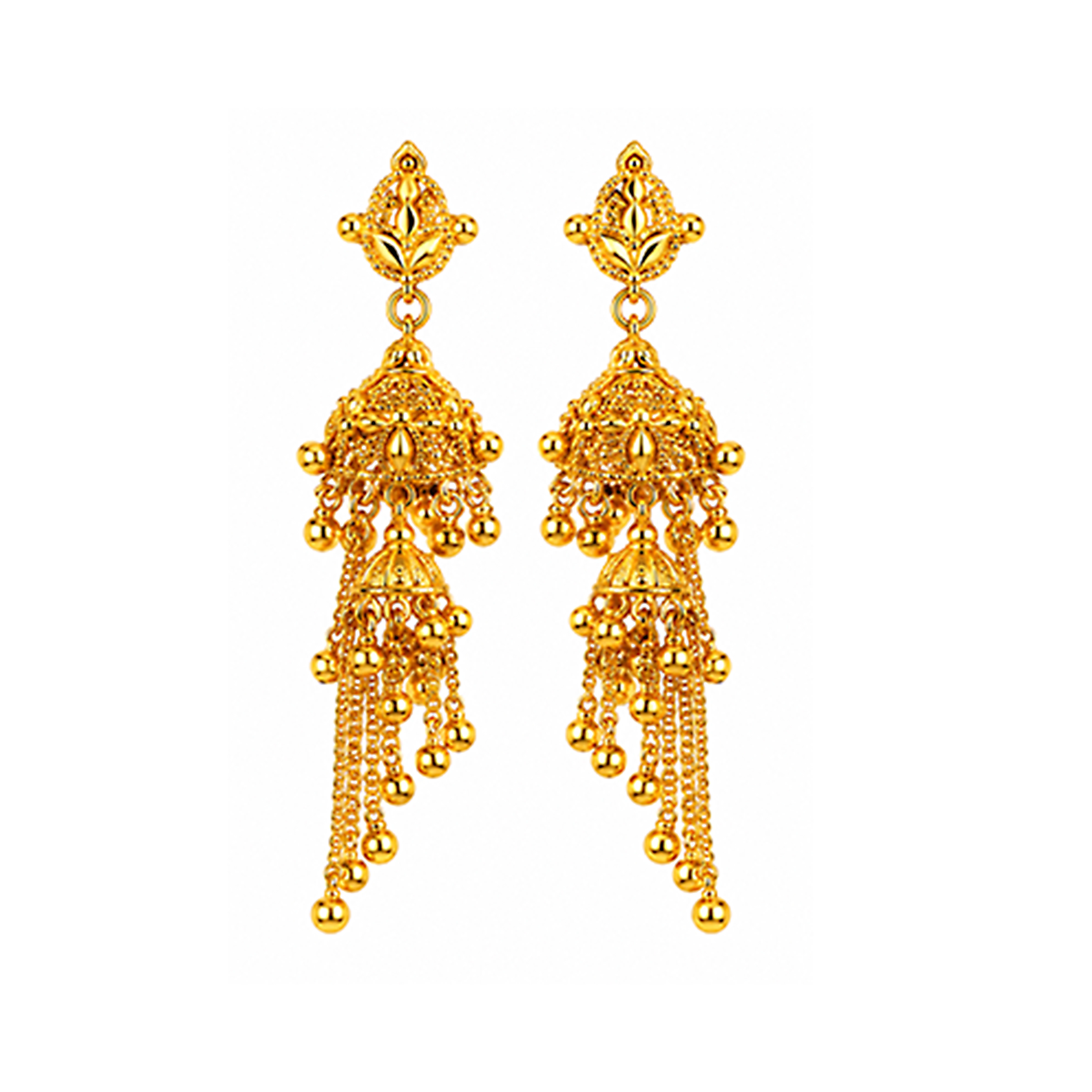 The GTT067110211 Gold Earrings