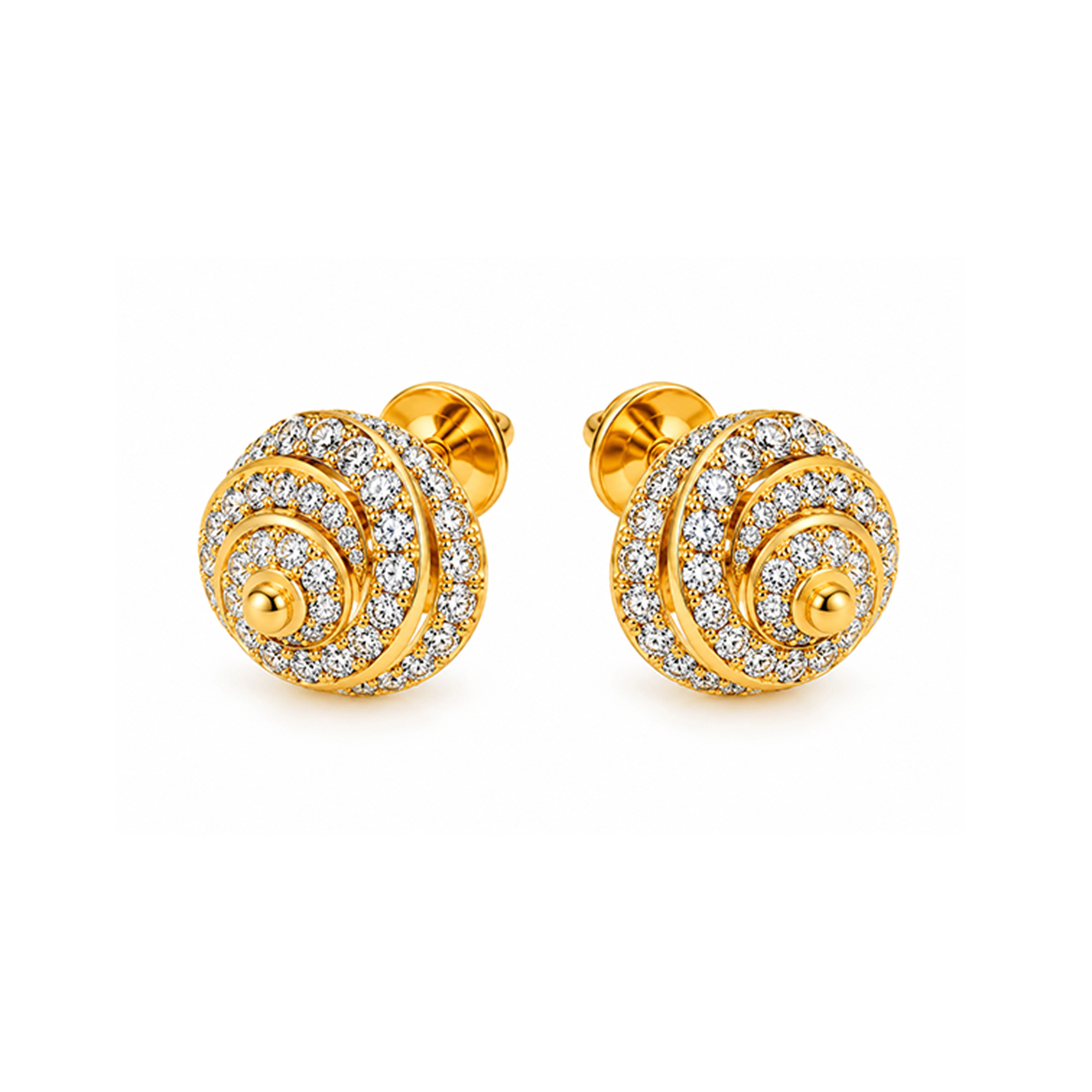 The GTT070810214 Gold Earrings