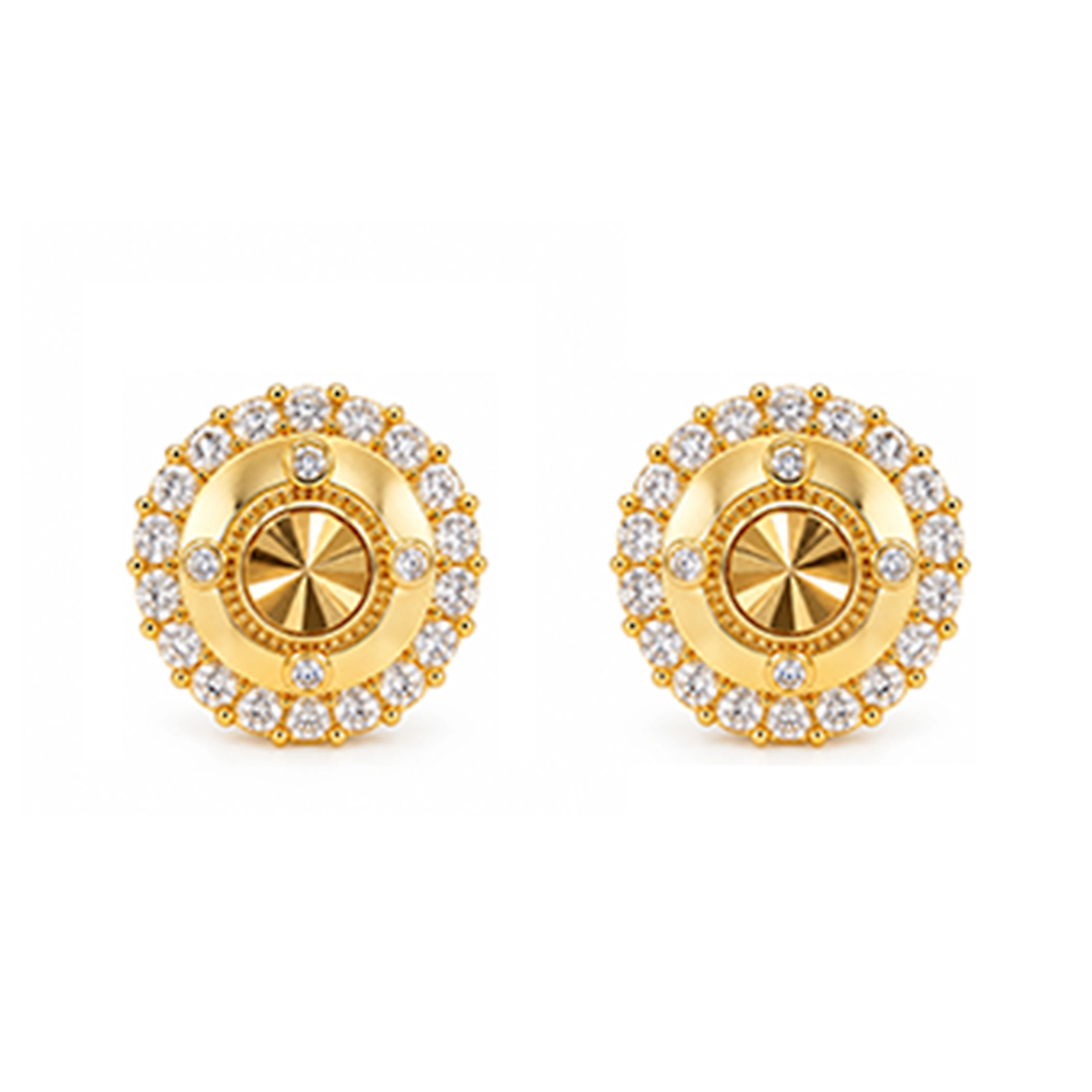 The GTT070810231 Gold Earrings
