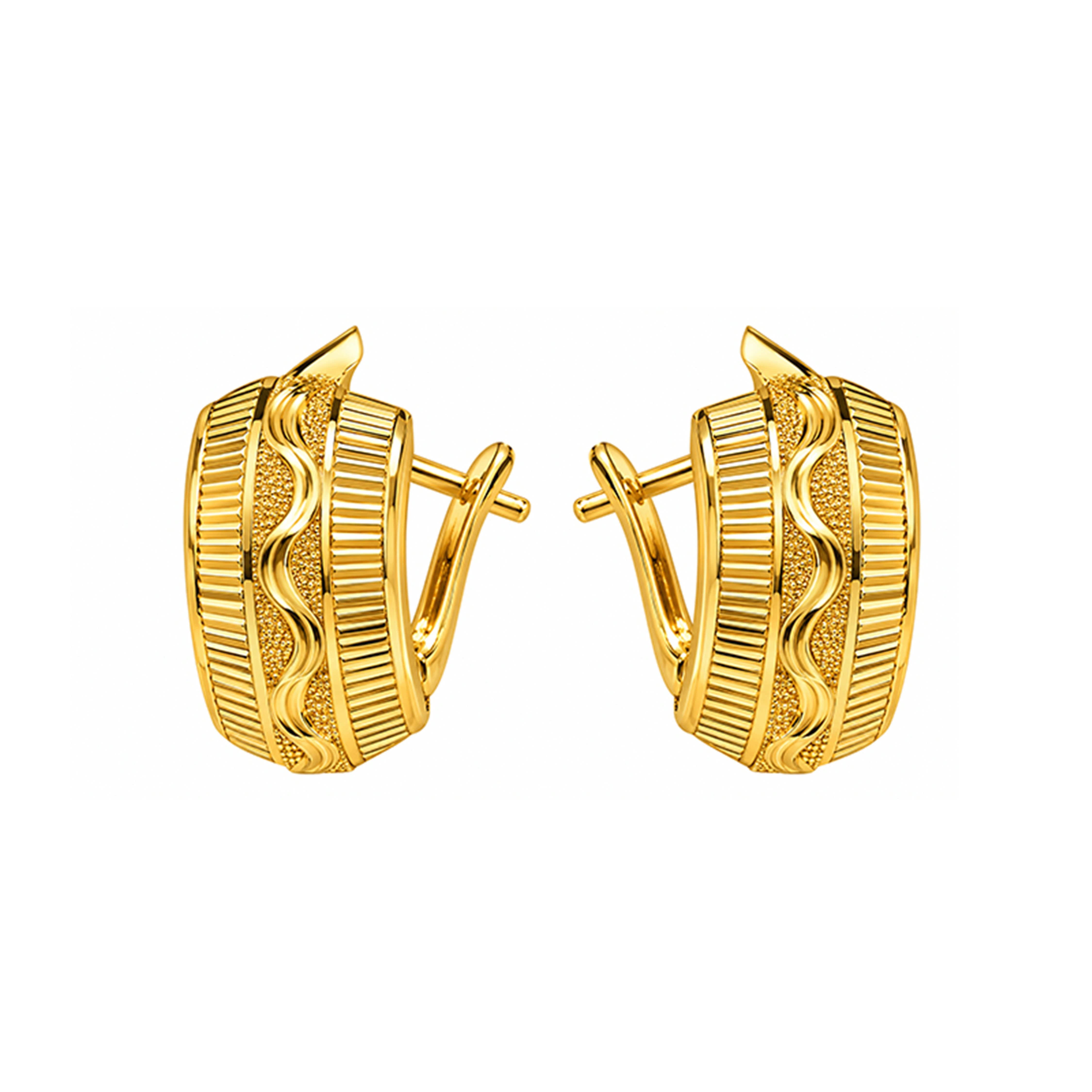 The GTT071110226 Gold Earrings