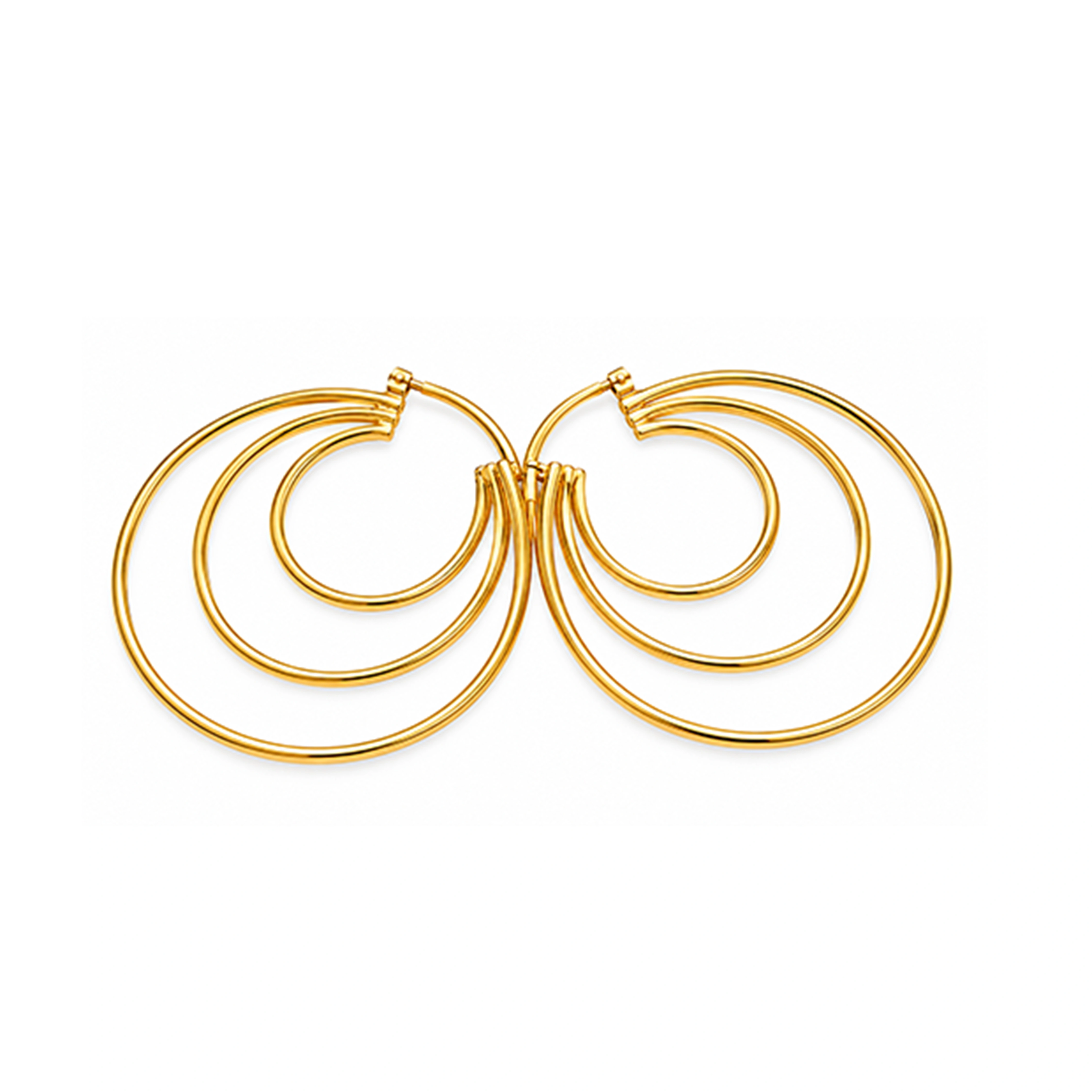 The GTT071110744 Gold Earrings