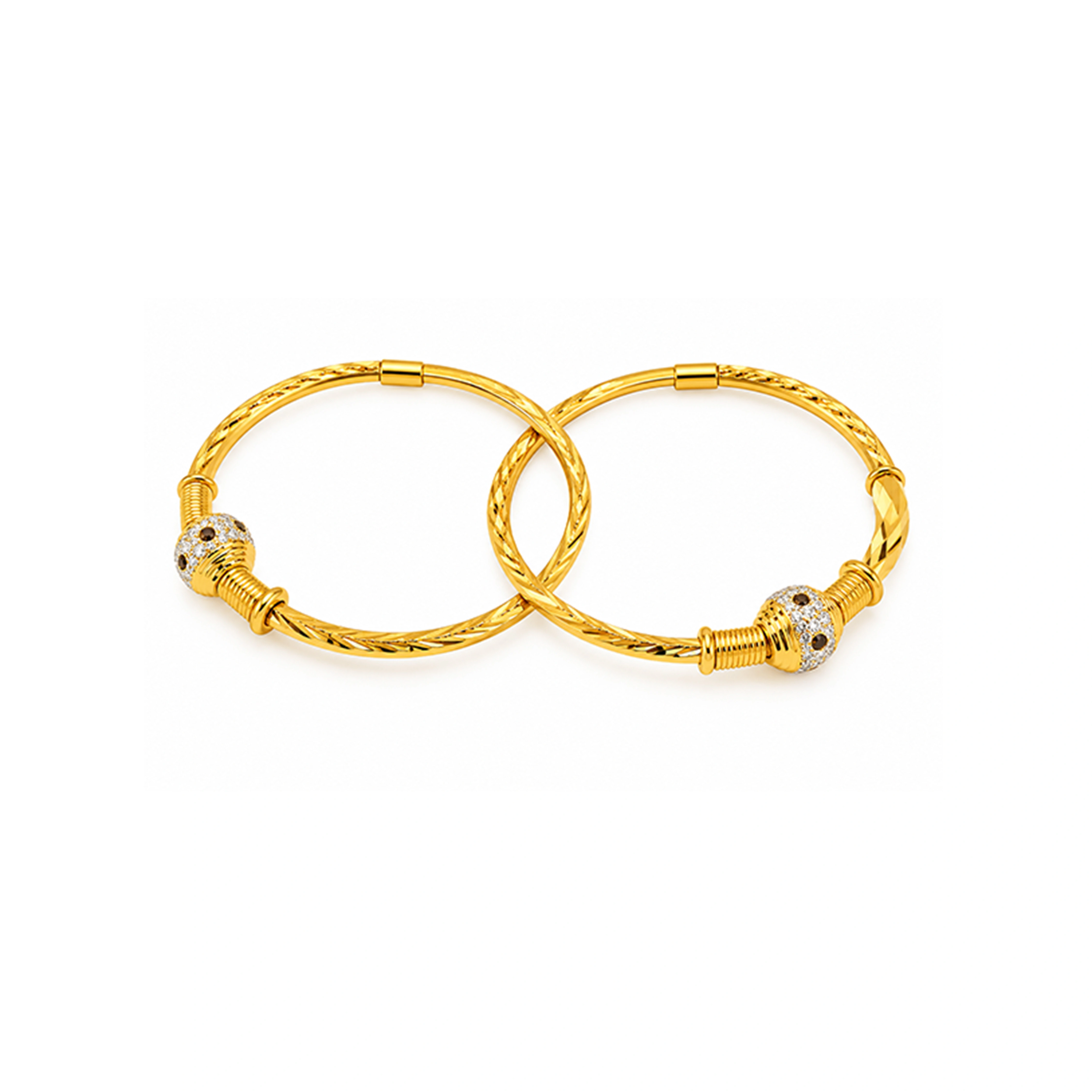 The GTT071110747 Gold Earrings
