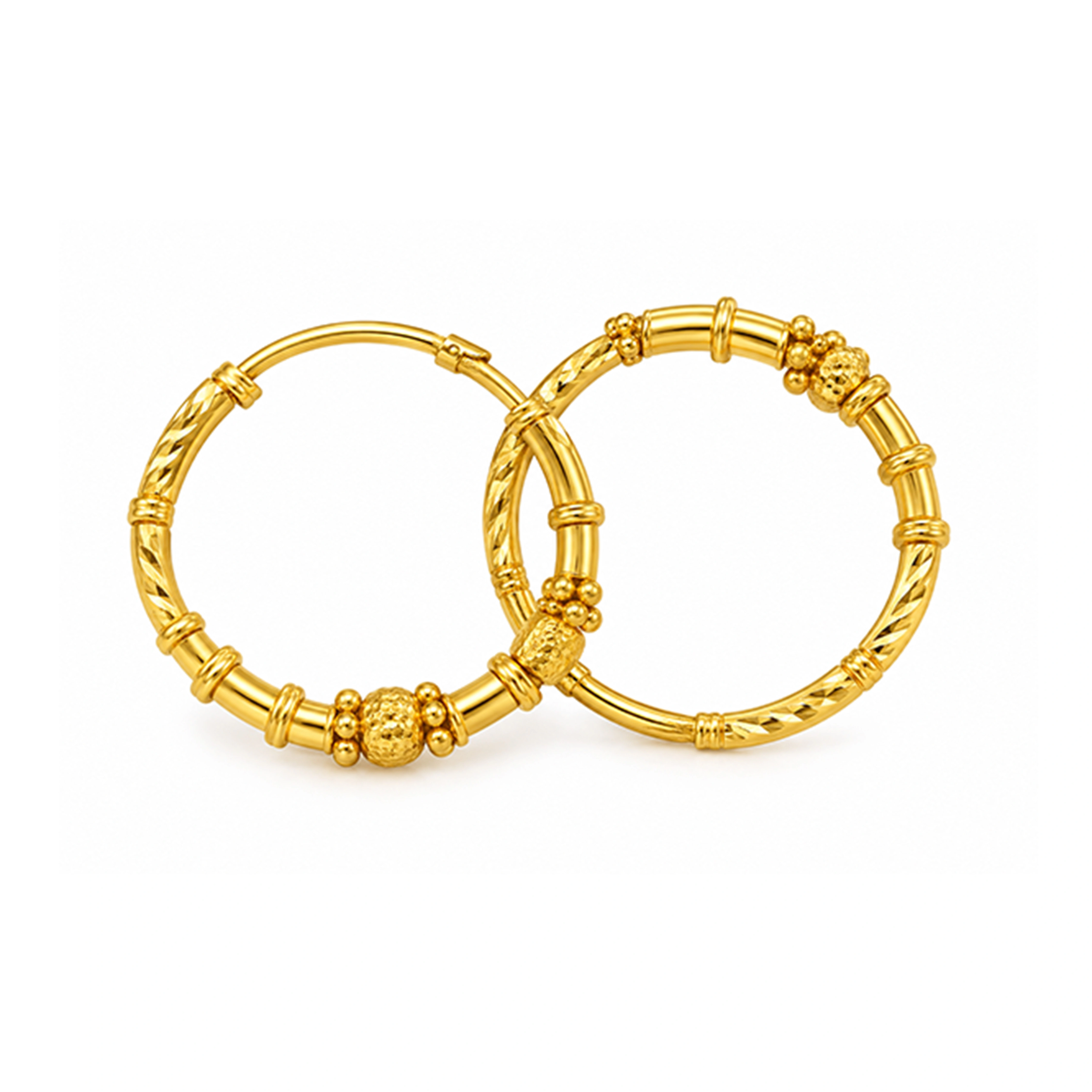 The GTT071110748 Gold Earrings