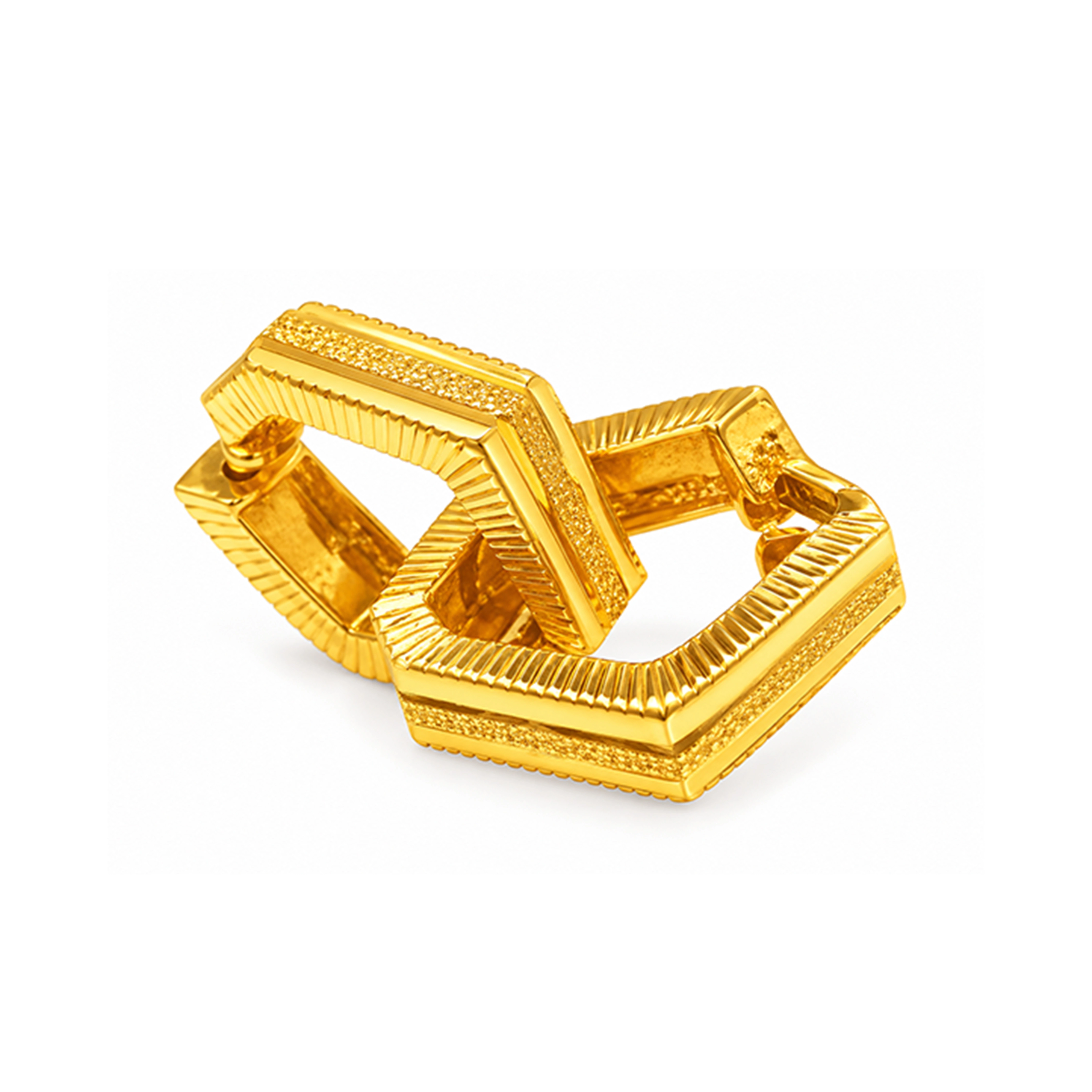 The GTT071110757 Gold Earrings