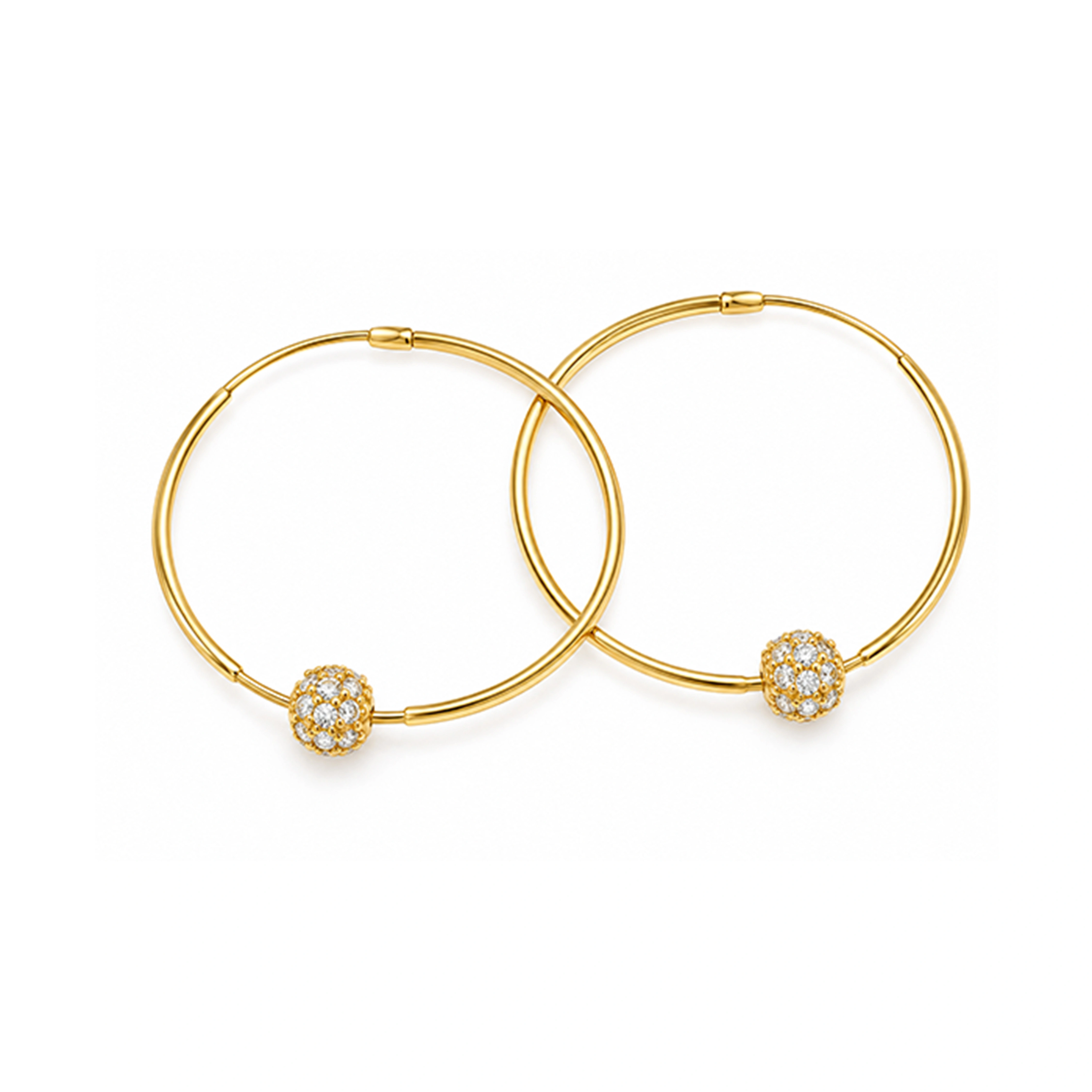The GTT071110785 Gold Earrings