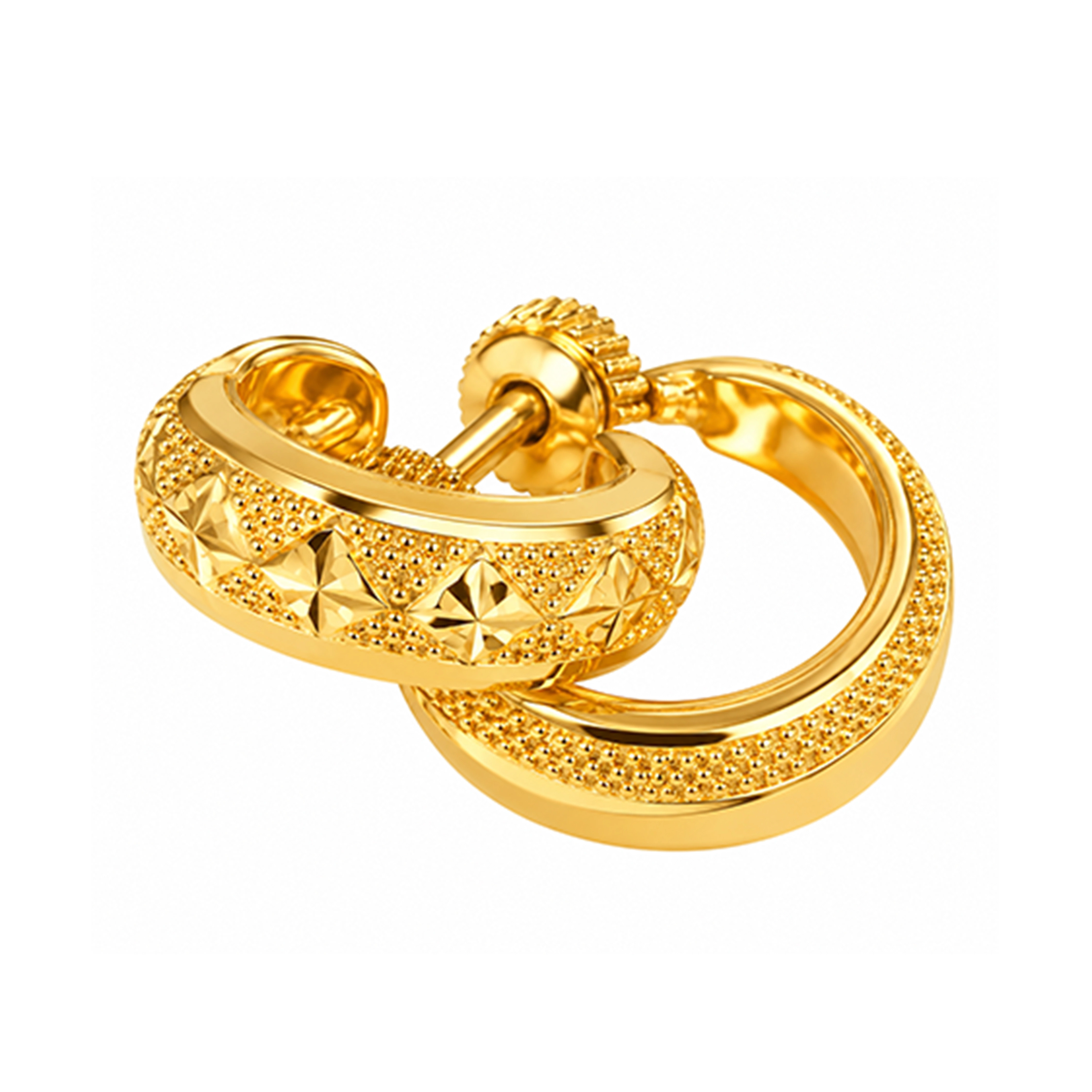 The GTT071210023 Gold Earrings