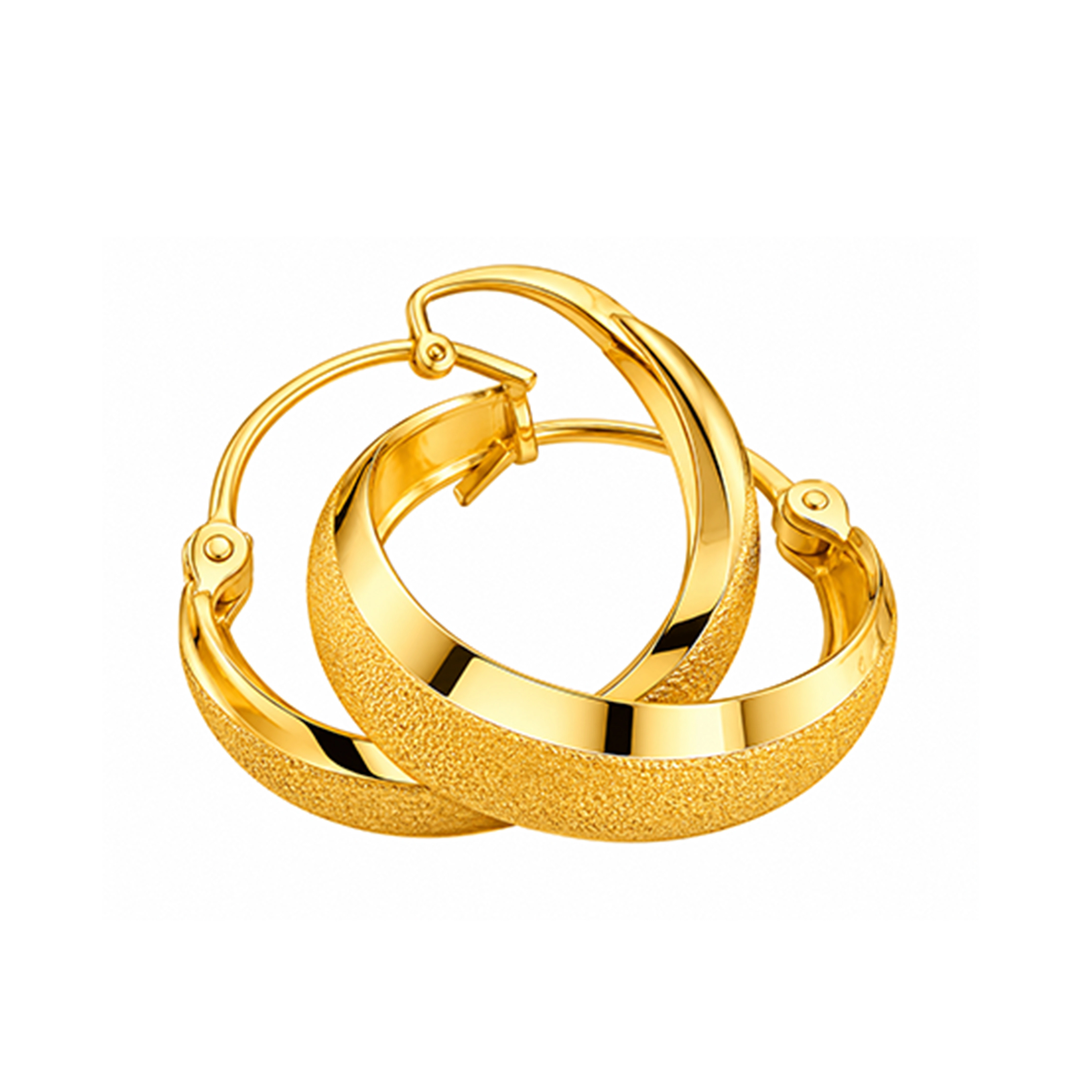 The GTT071210024 Gold Earrings