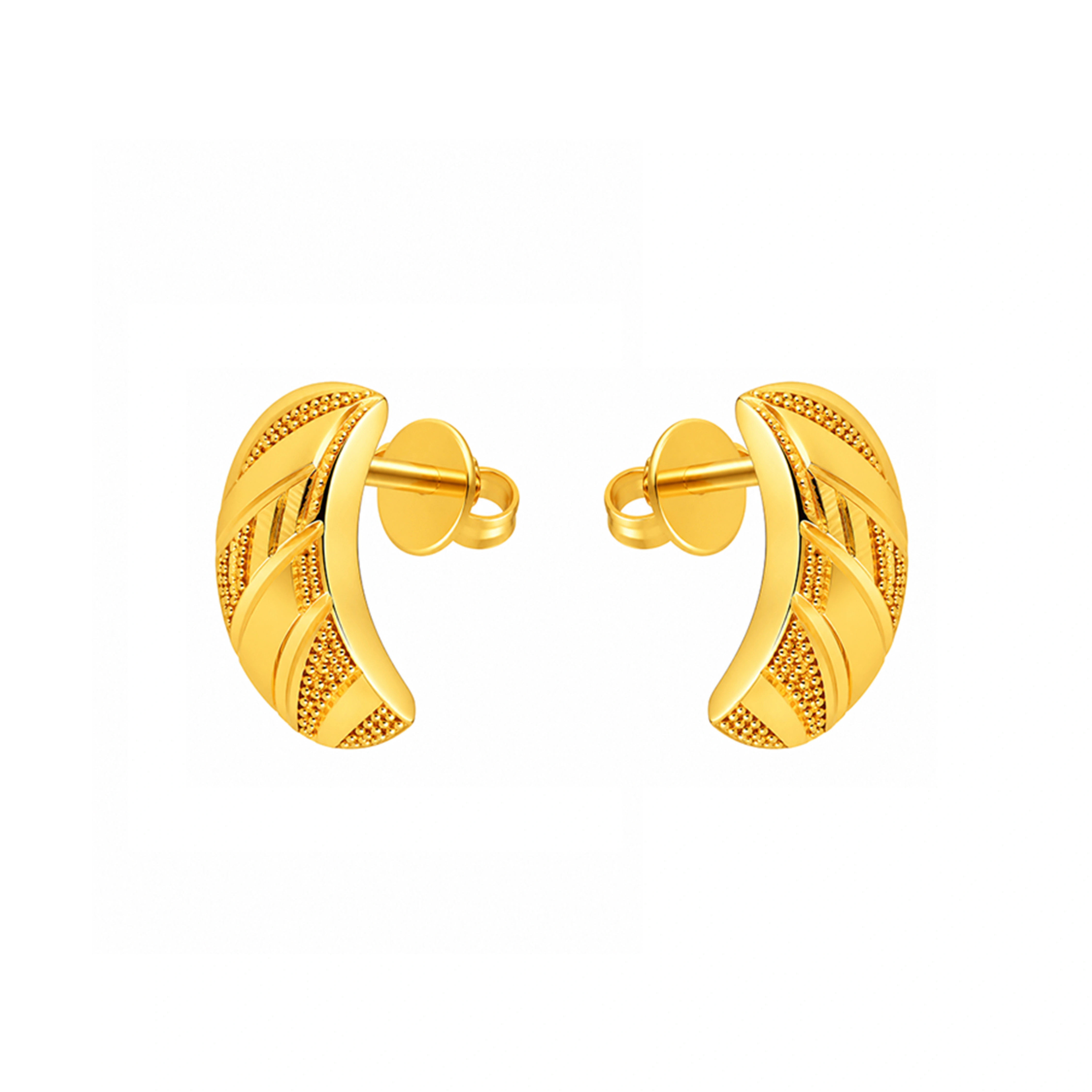 The GTT071310034 Gold Earrings