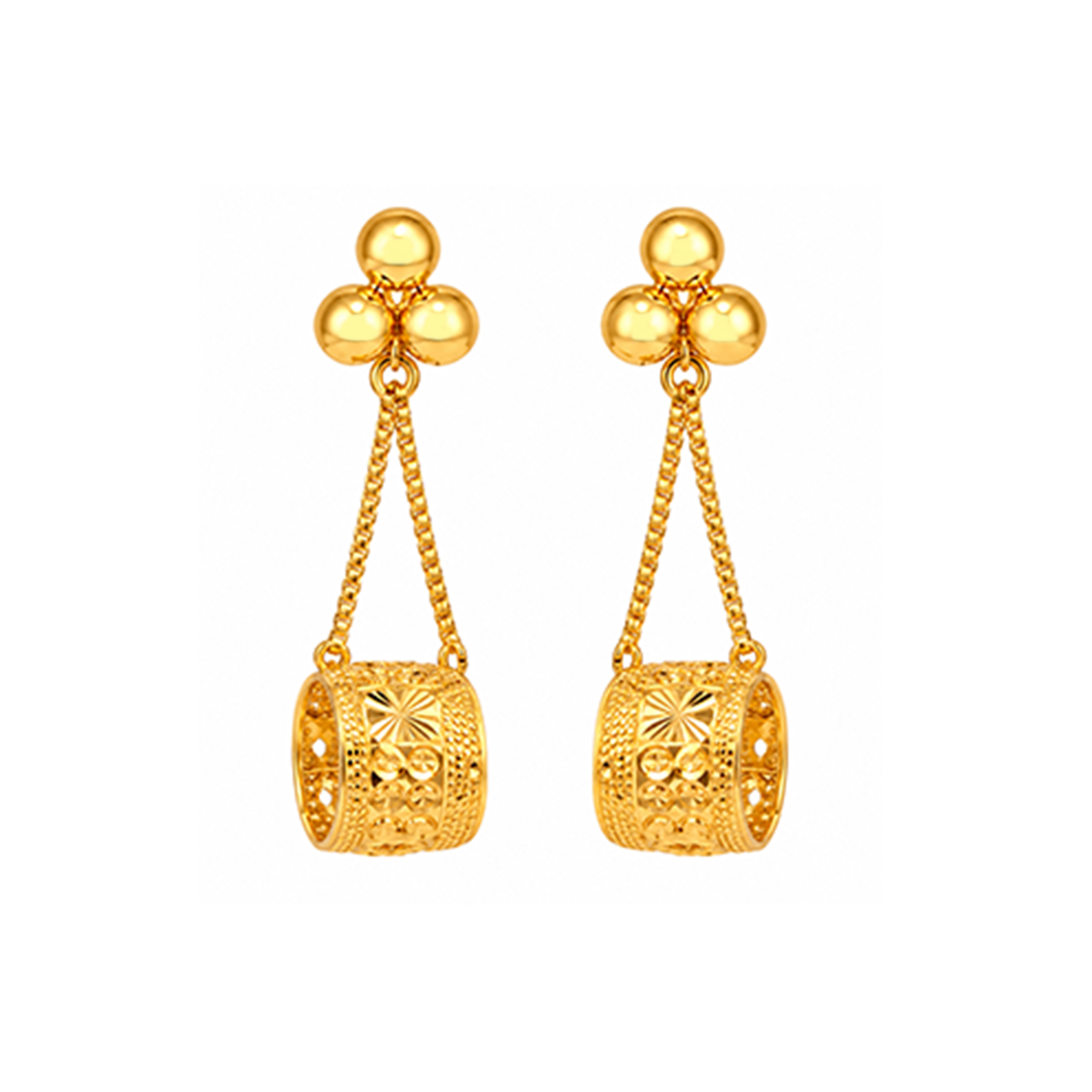 The GTT071710014 Gold Earrings