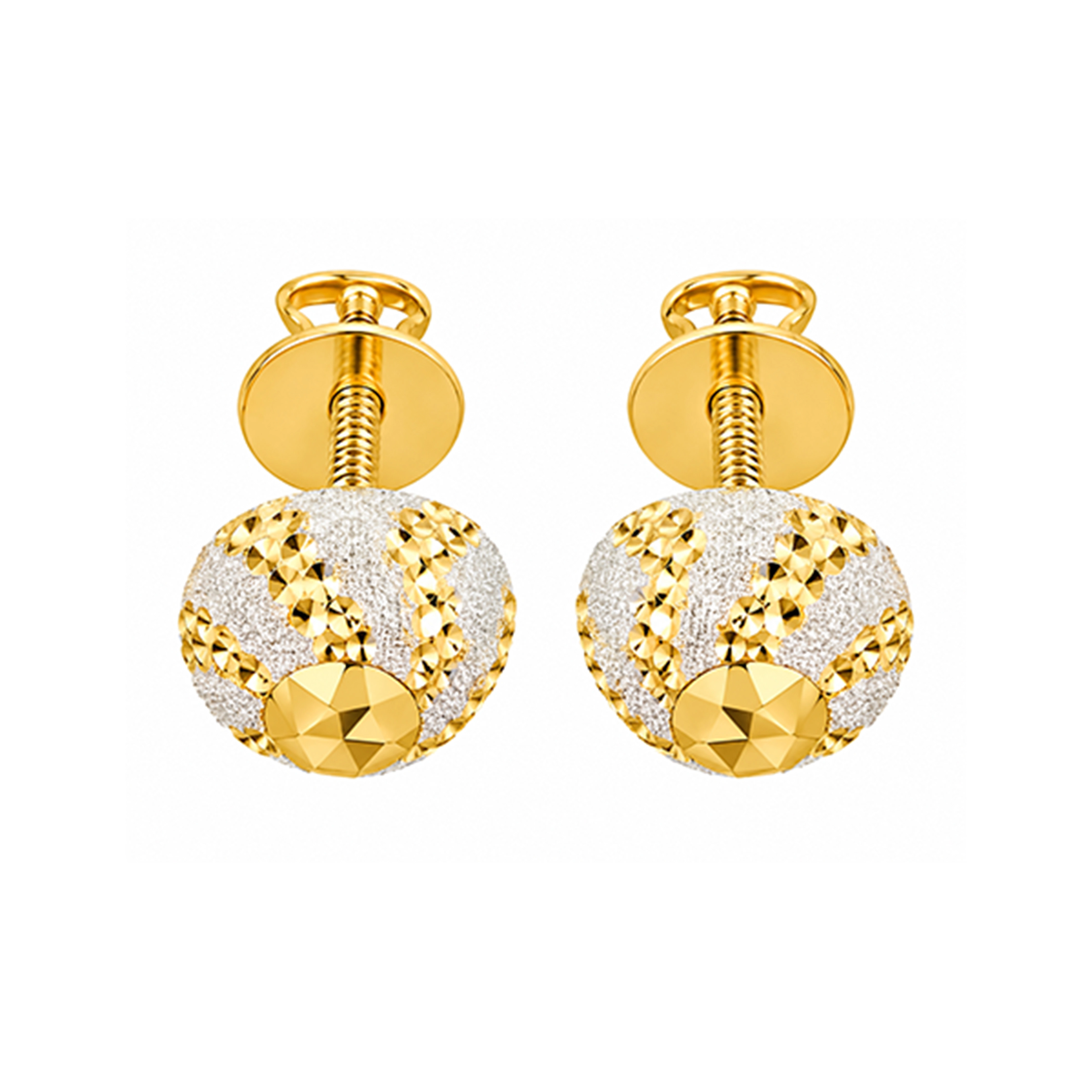 The GTT072010454 Gold Earrings