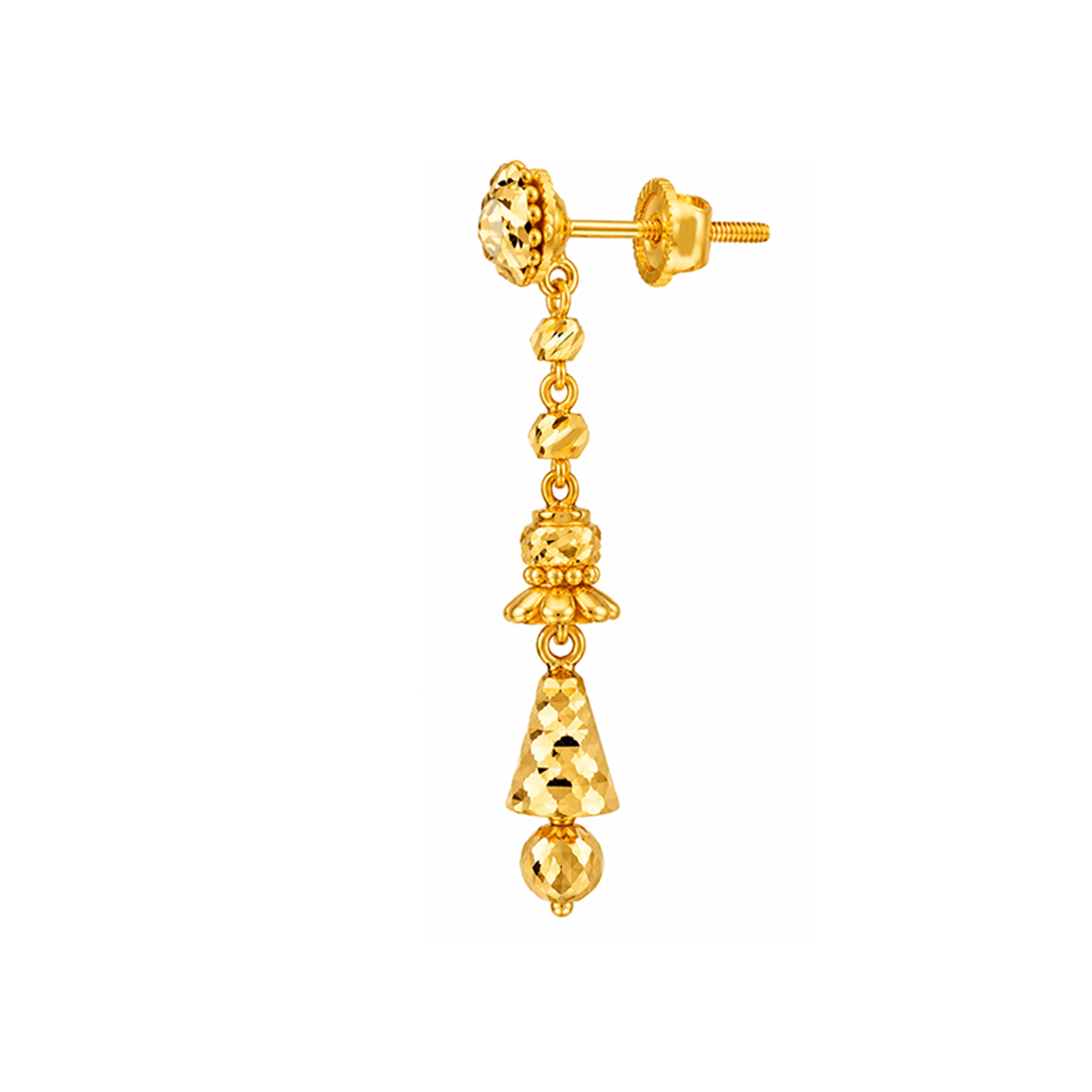 The GTT072910346 Gold Earrings