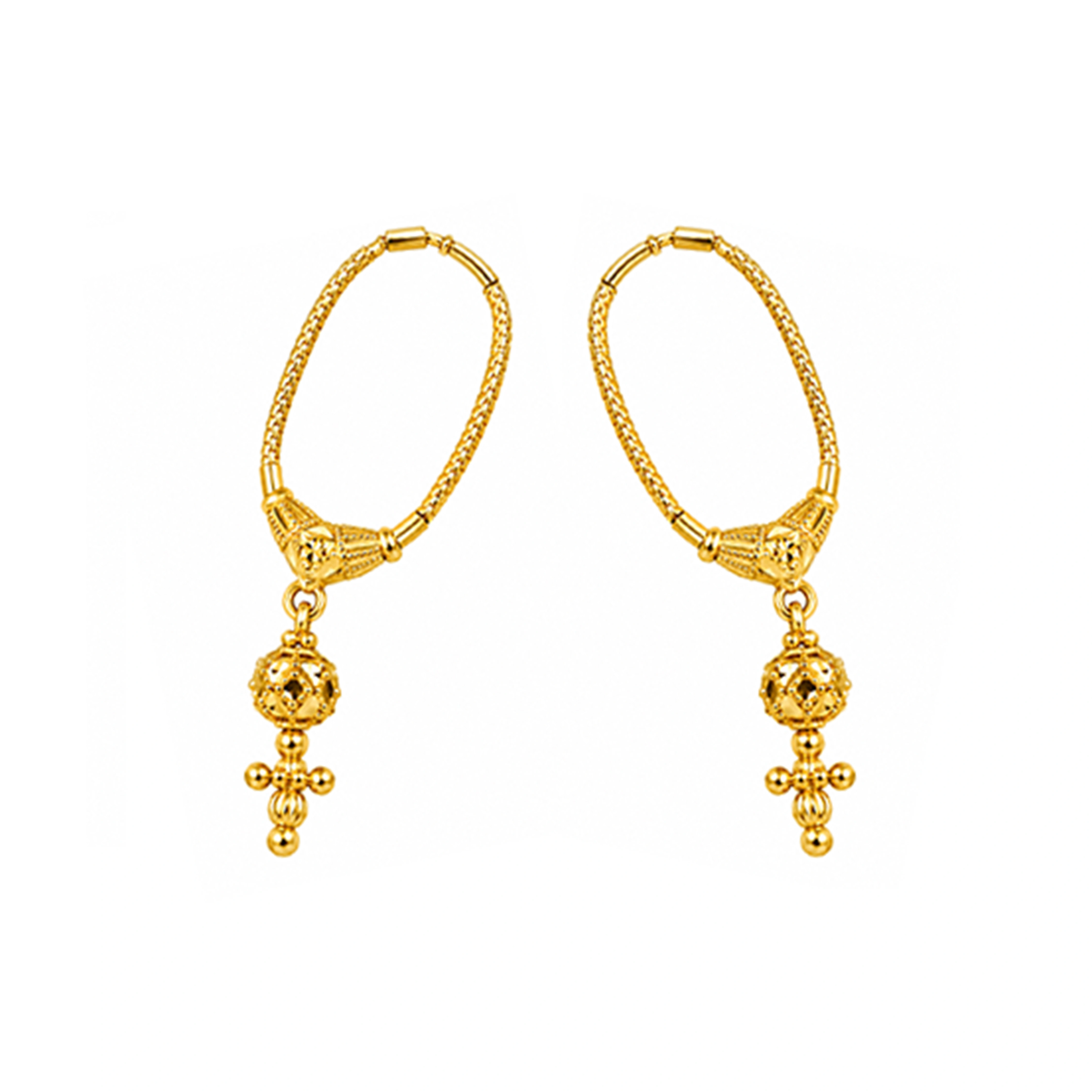 The GTT073410042 Gold Earrings