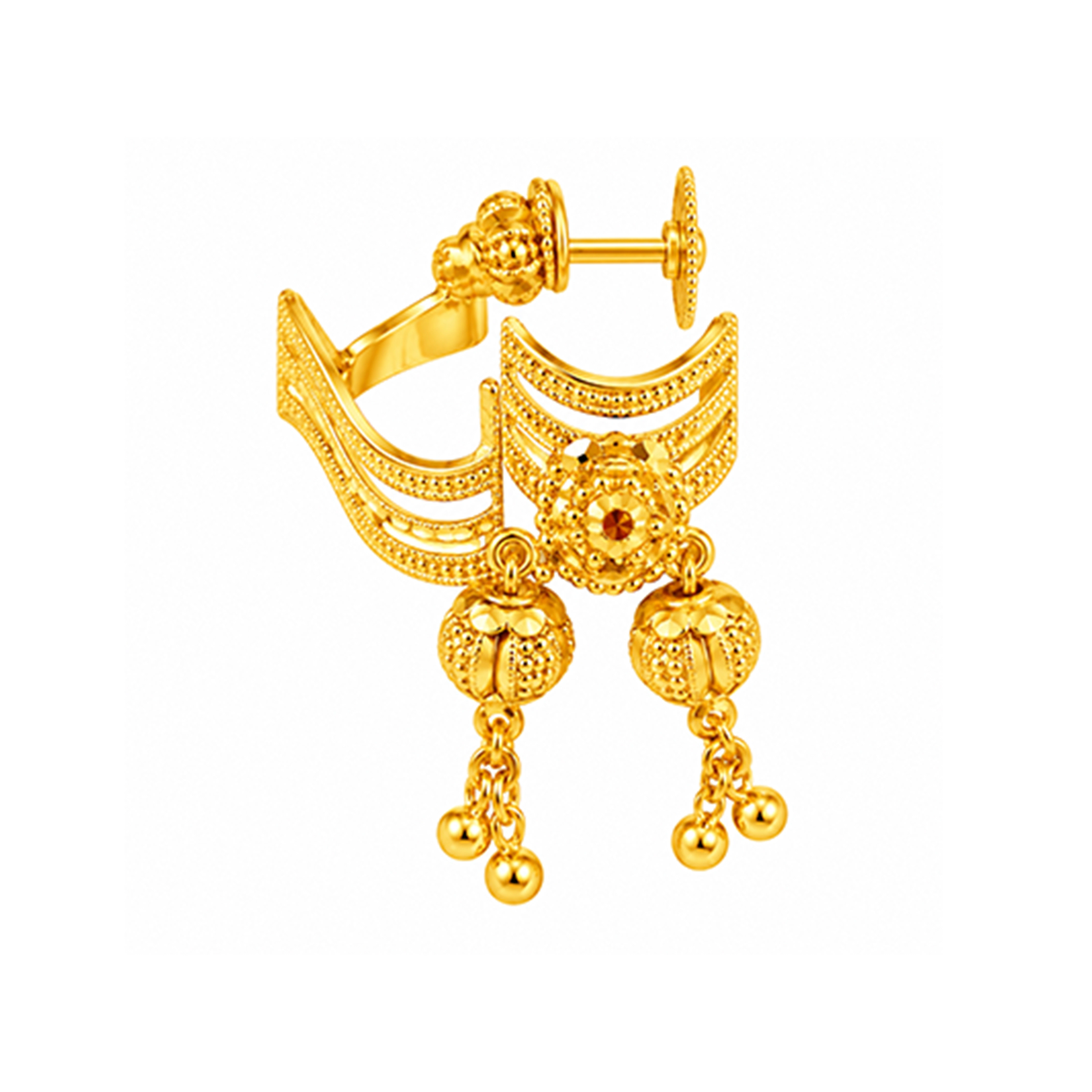 The GTT073410053 Gold Earrings