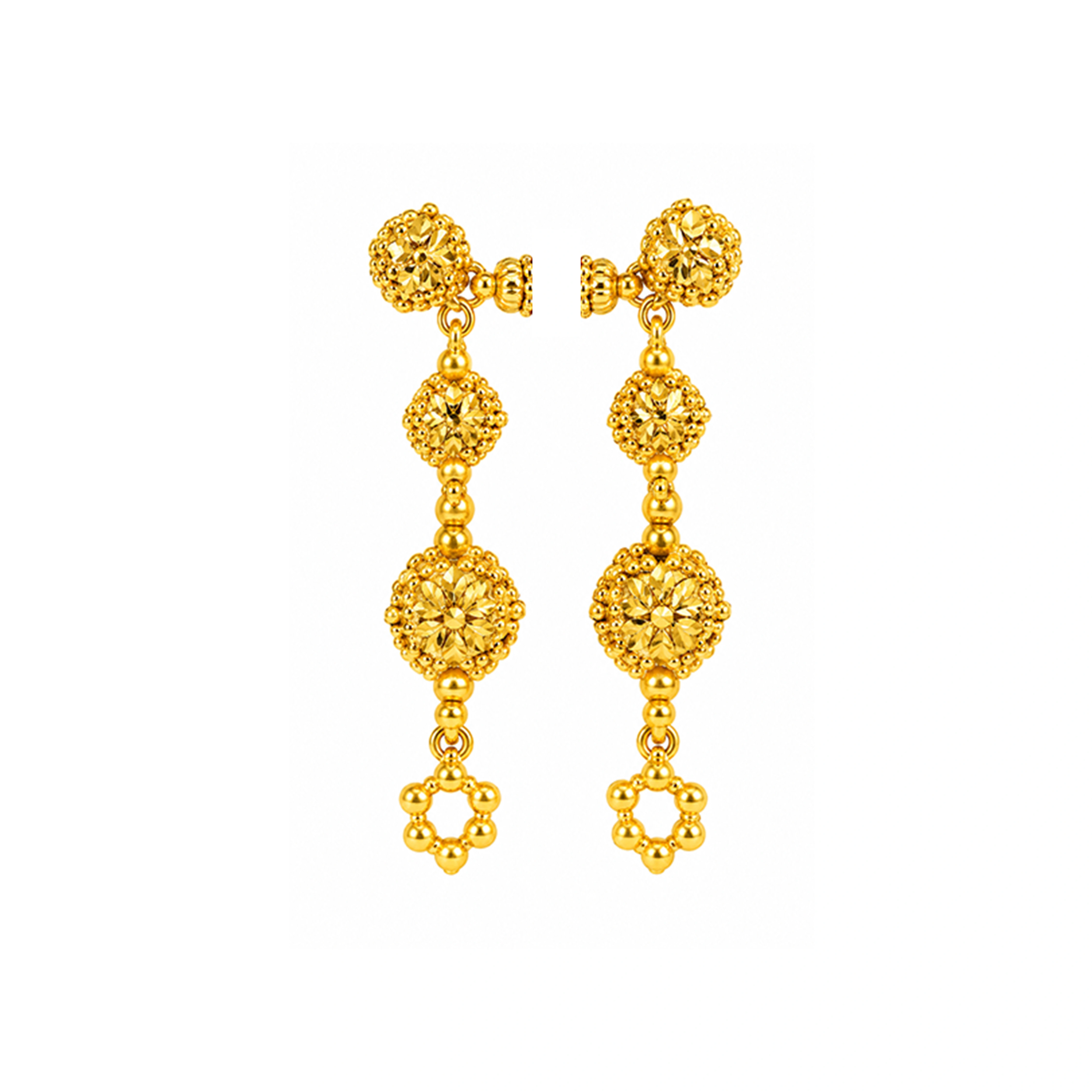 The GTT073410057 Gold Earrings